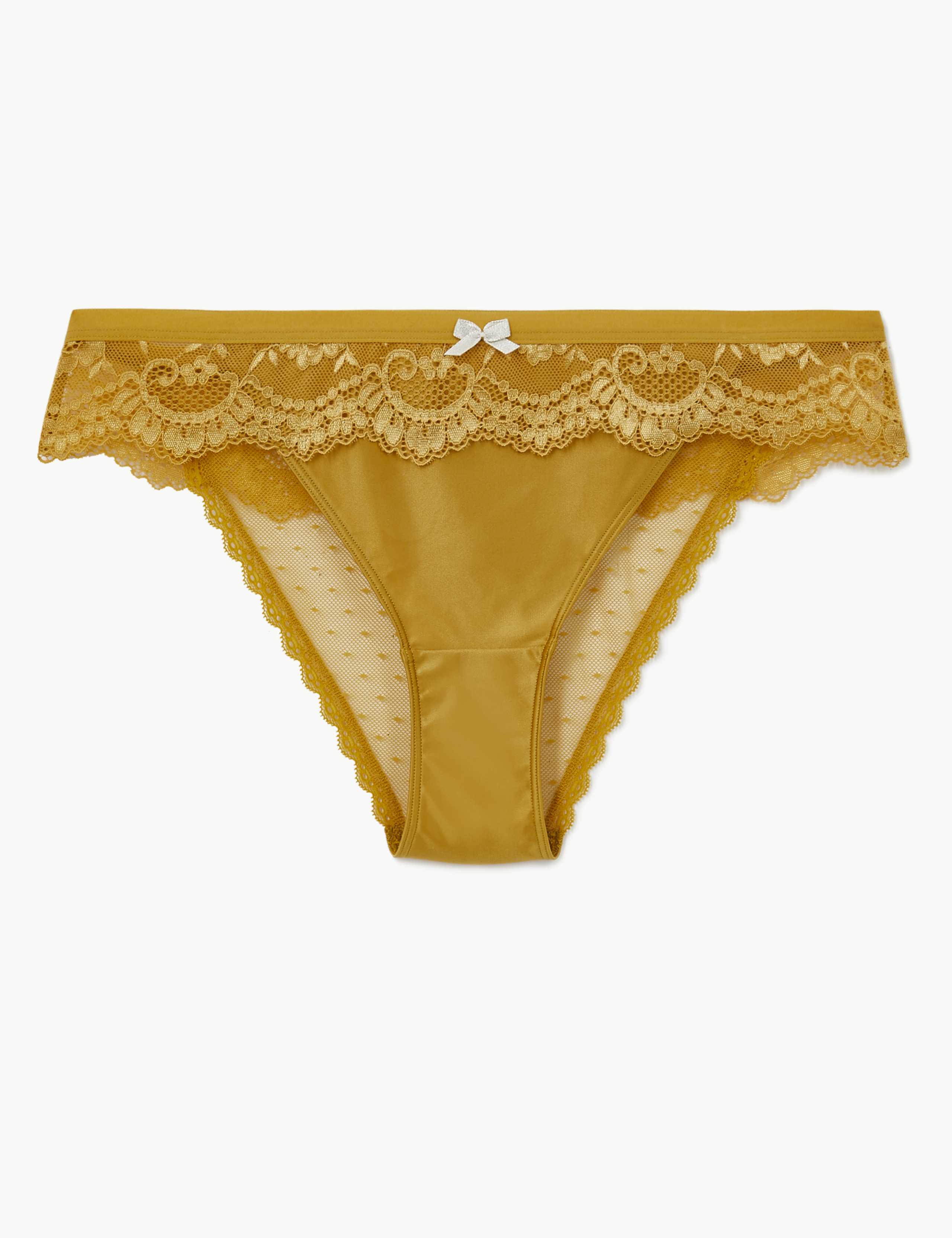 Lace Trim Brazilian Knickers 1 of 3