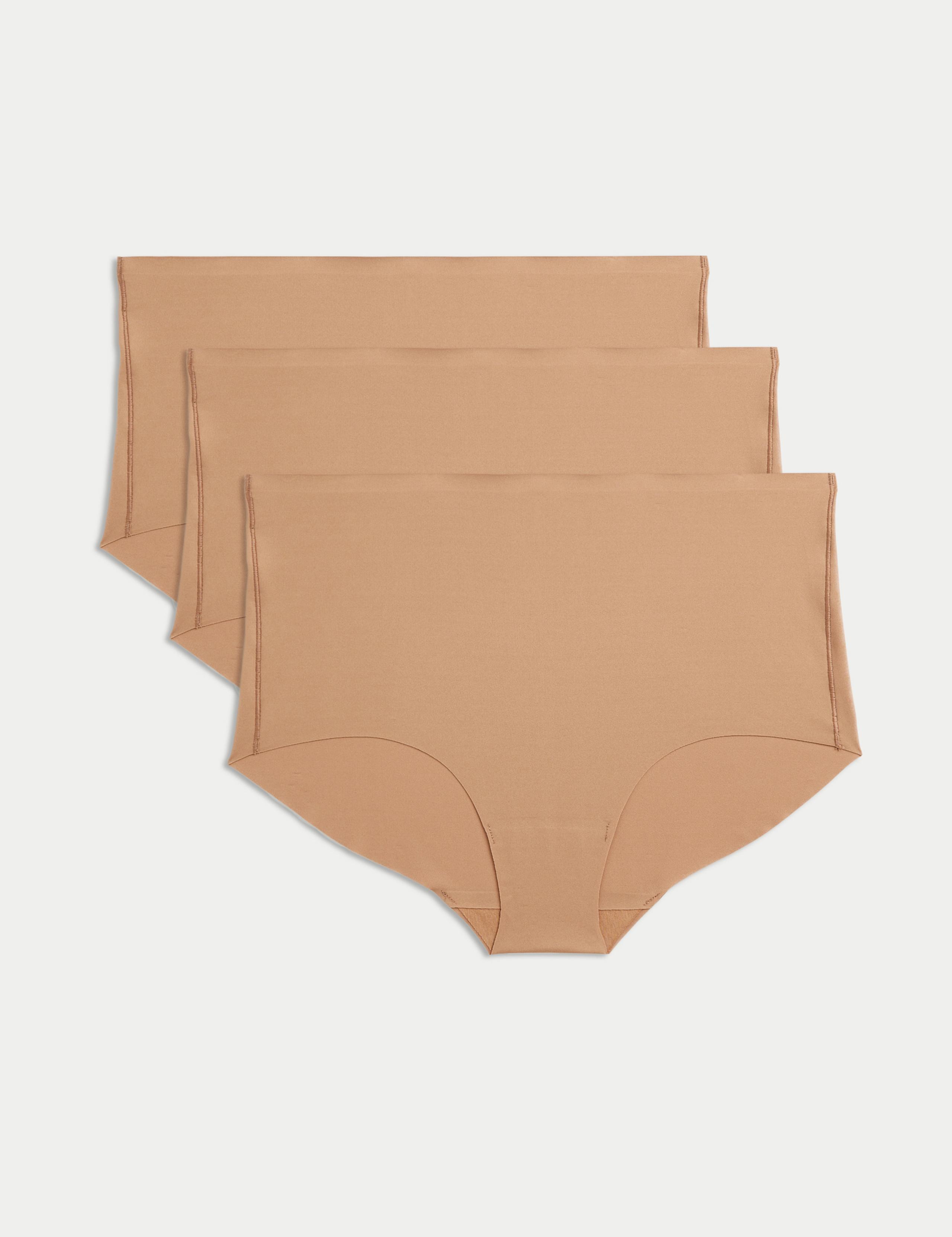 3pk No VPL High Rise Knicker Shorts 1 of 5