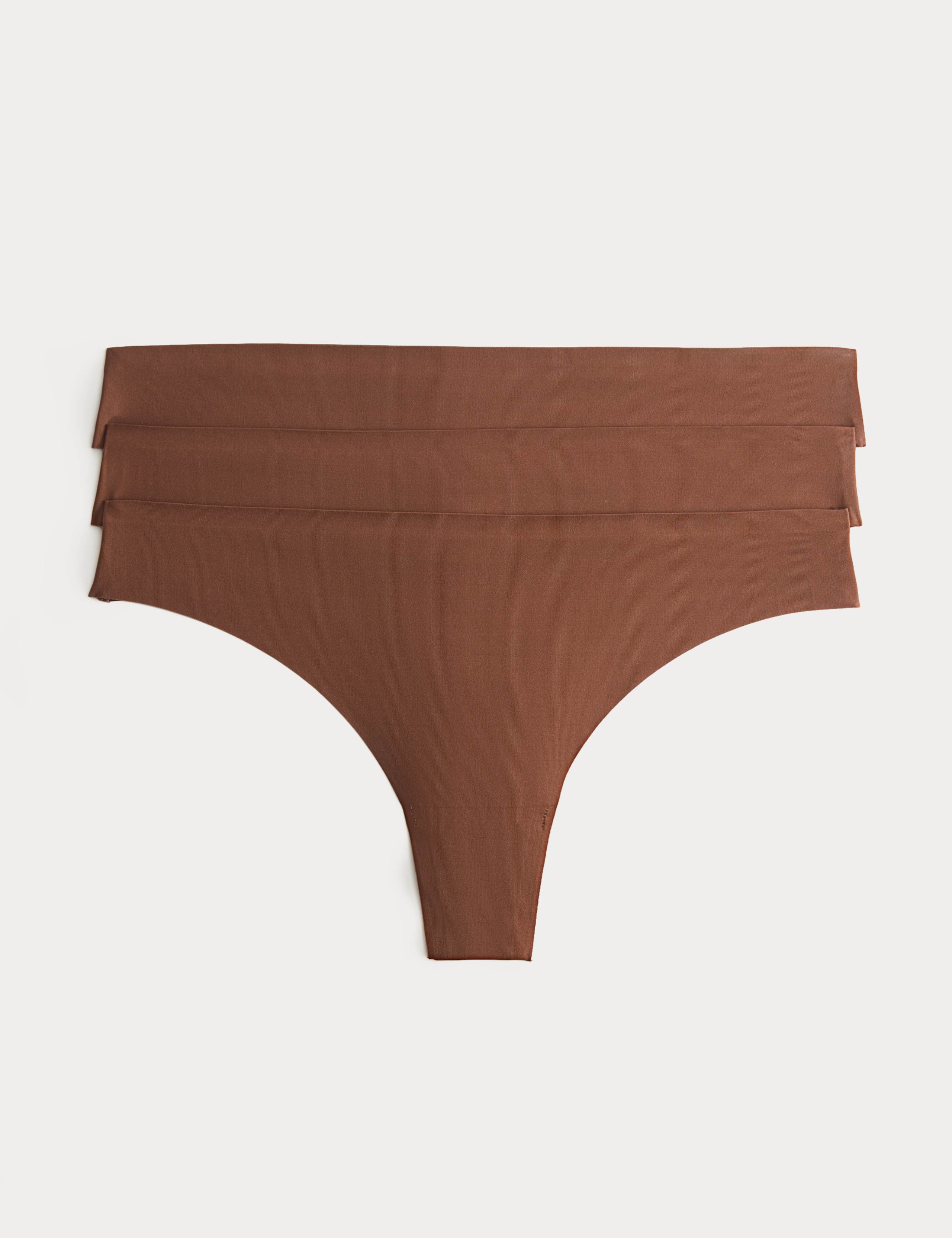 3 pack Body Invisibles™ No VPL Thongs 1 of 5