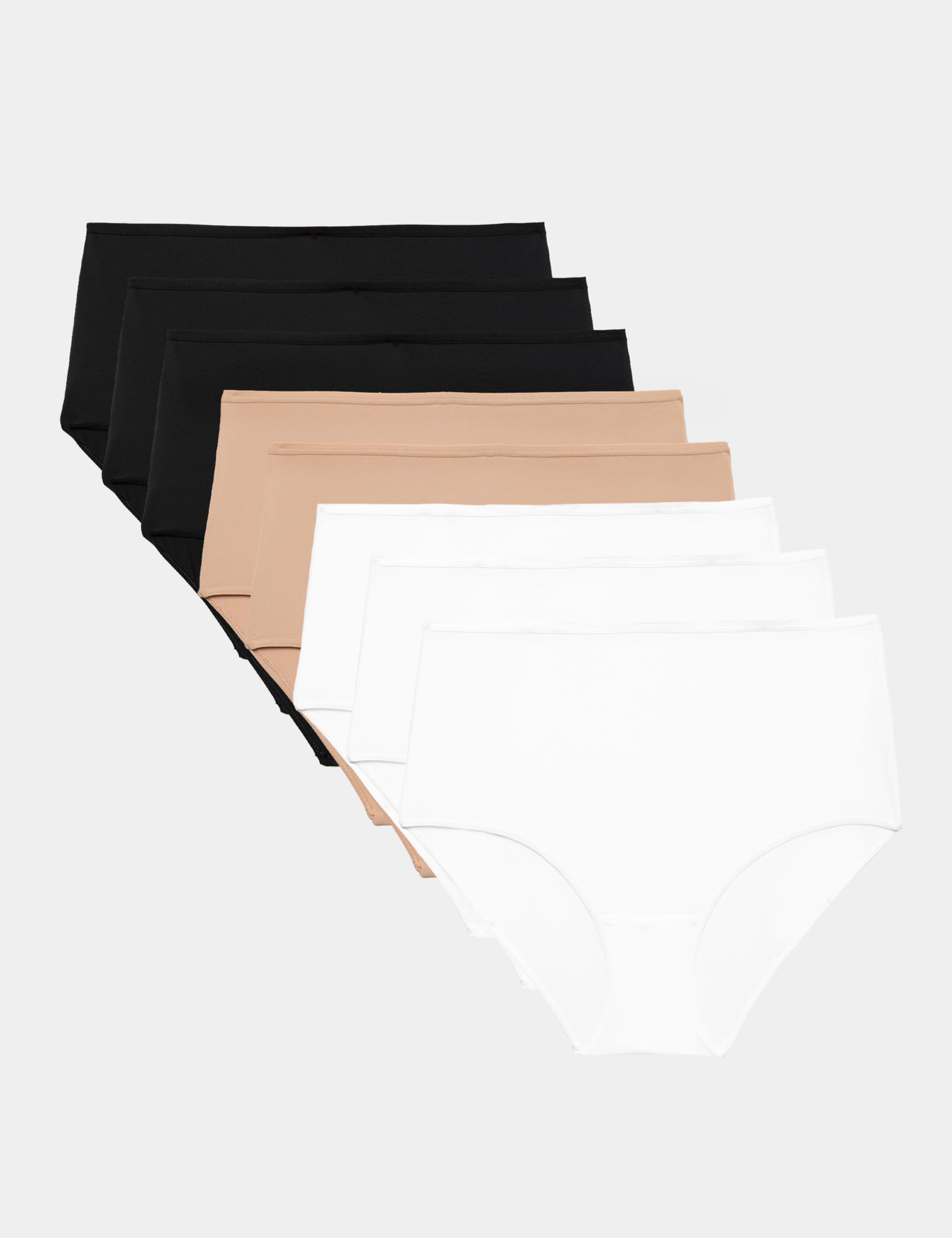 7 Pack Microfibre Full Briefs 1 of 4