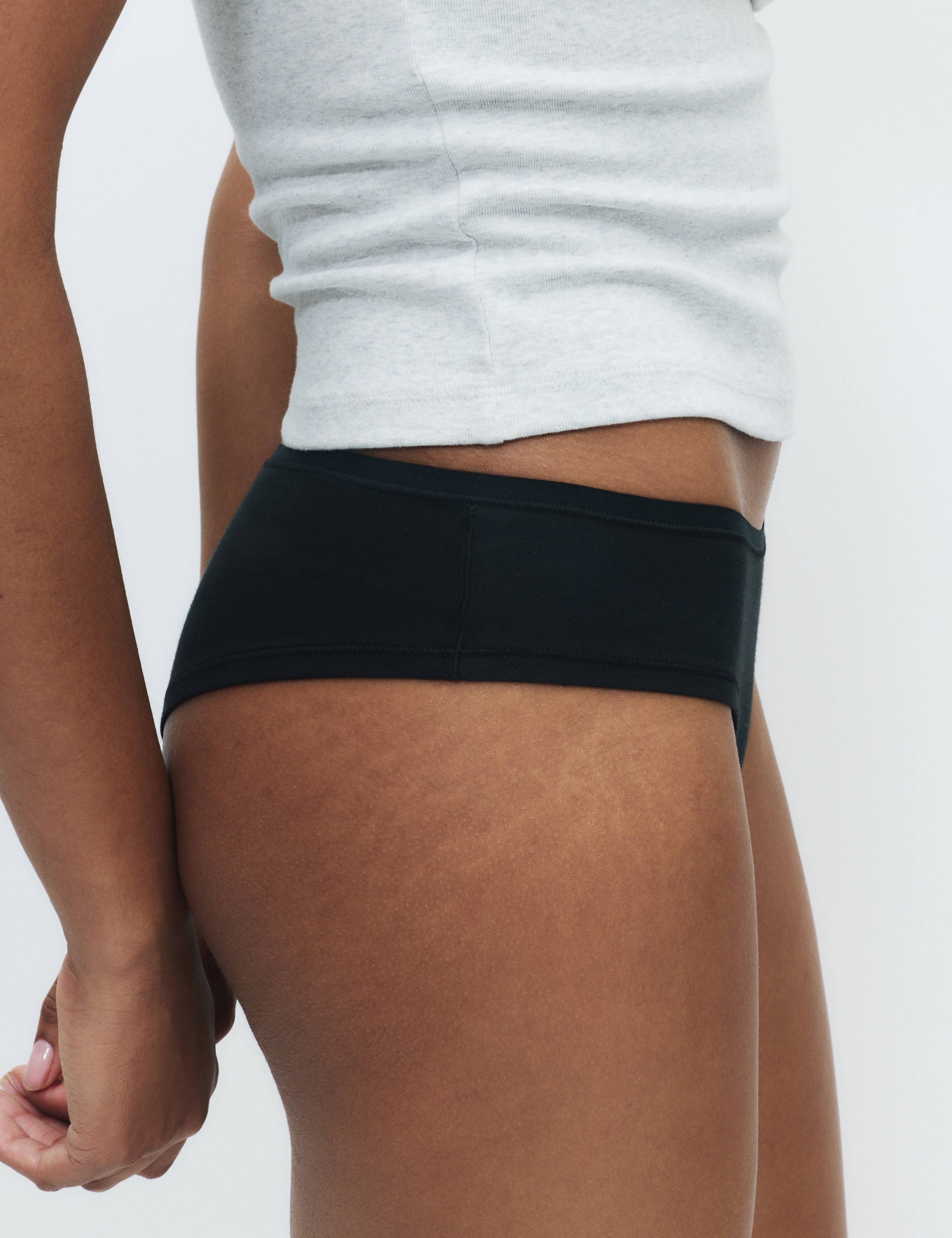 5 Pack Cotton Modal Hipster Knickers 3 of 5