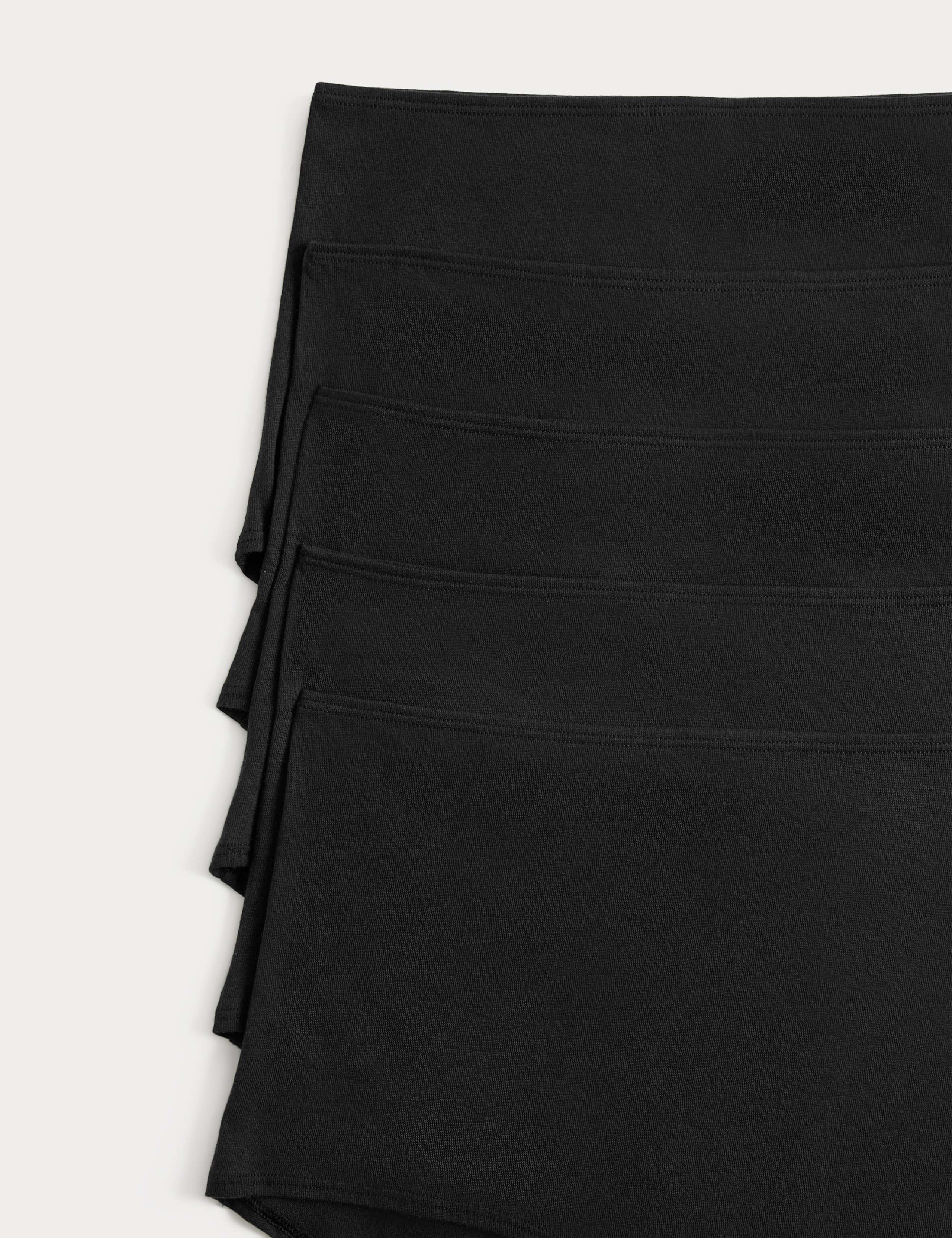 5 Pack Pure Cotton High Rise Shorts 6 of 6
