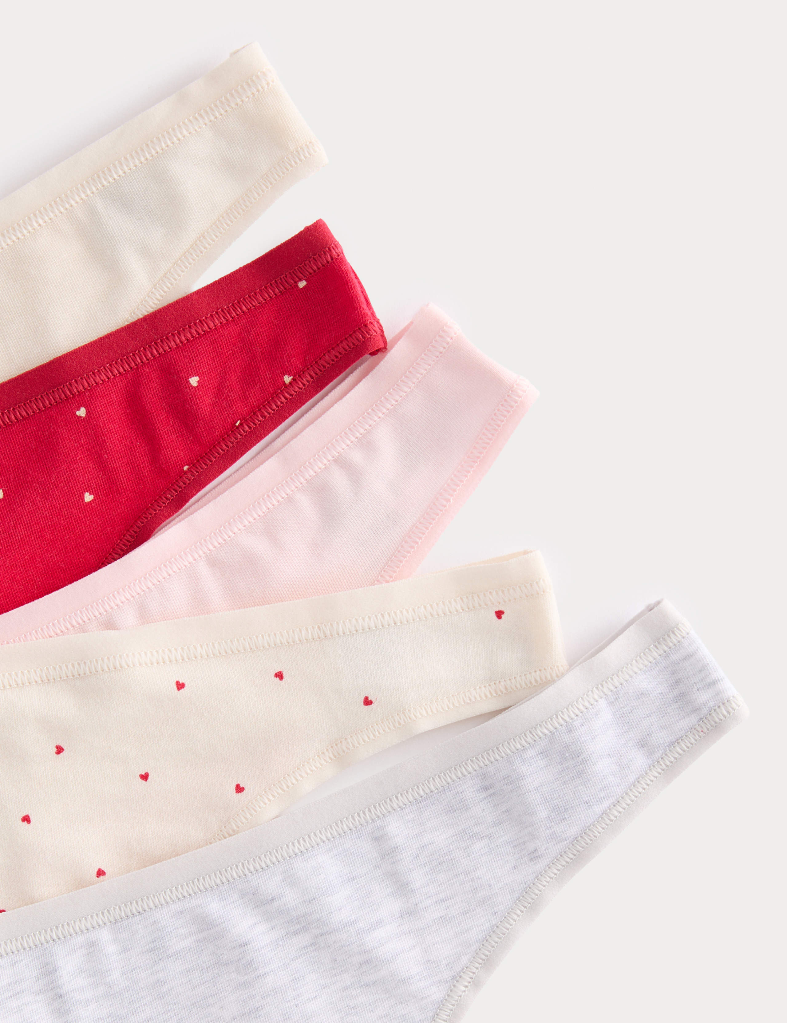 5 Pack Cotton Modal Thongs 2 of 2