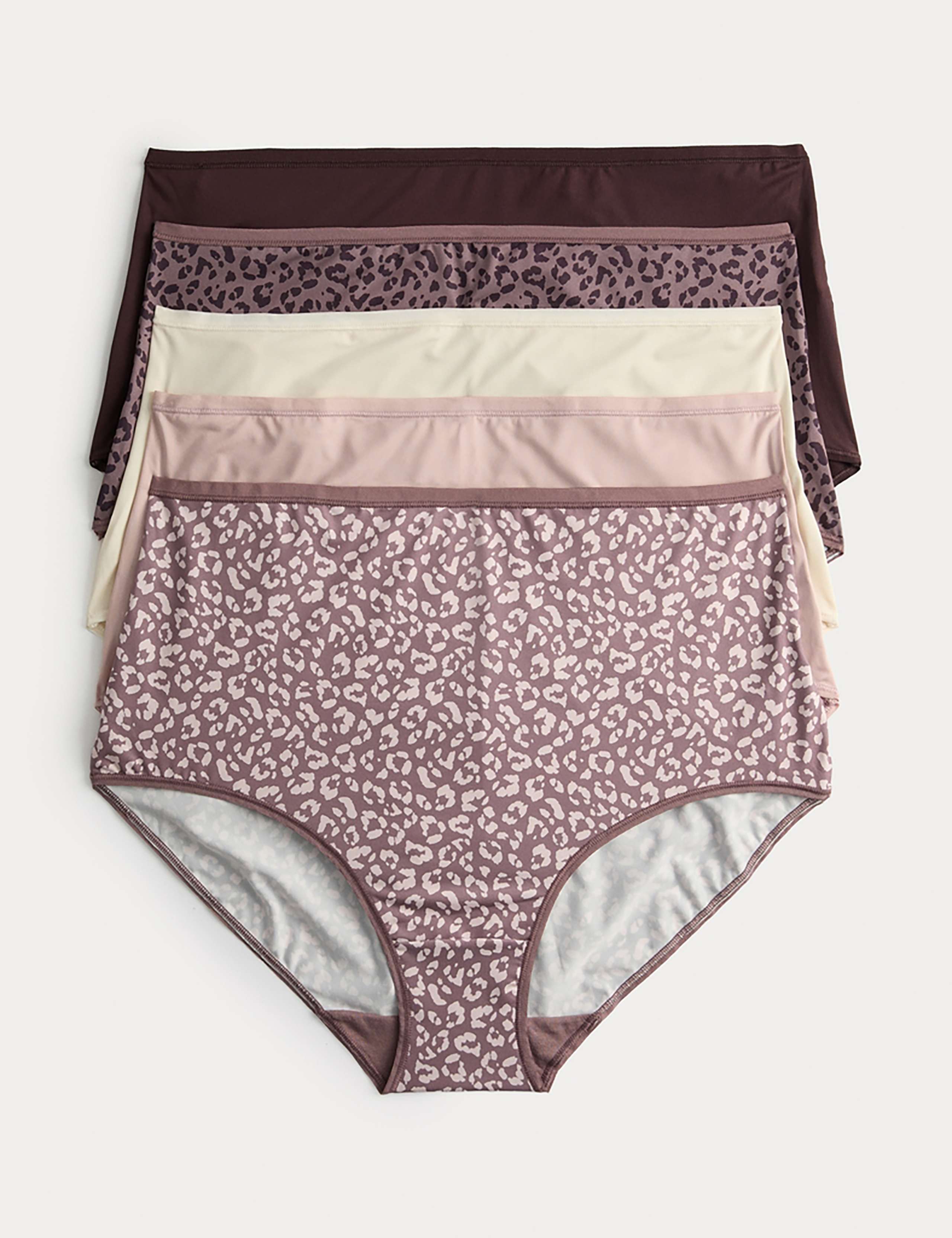 5pk Microfibre Full Briefs 2 of 5