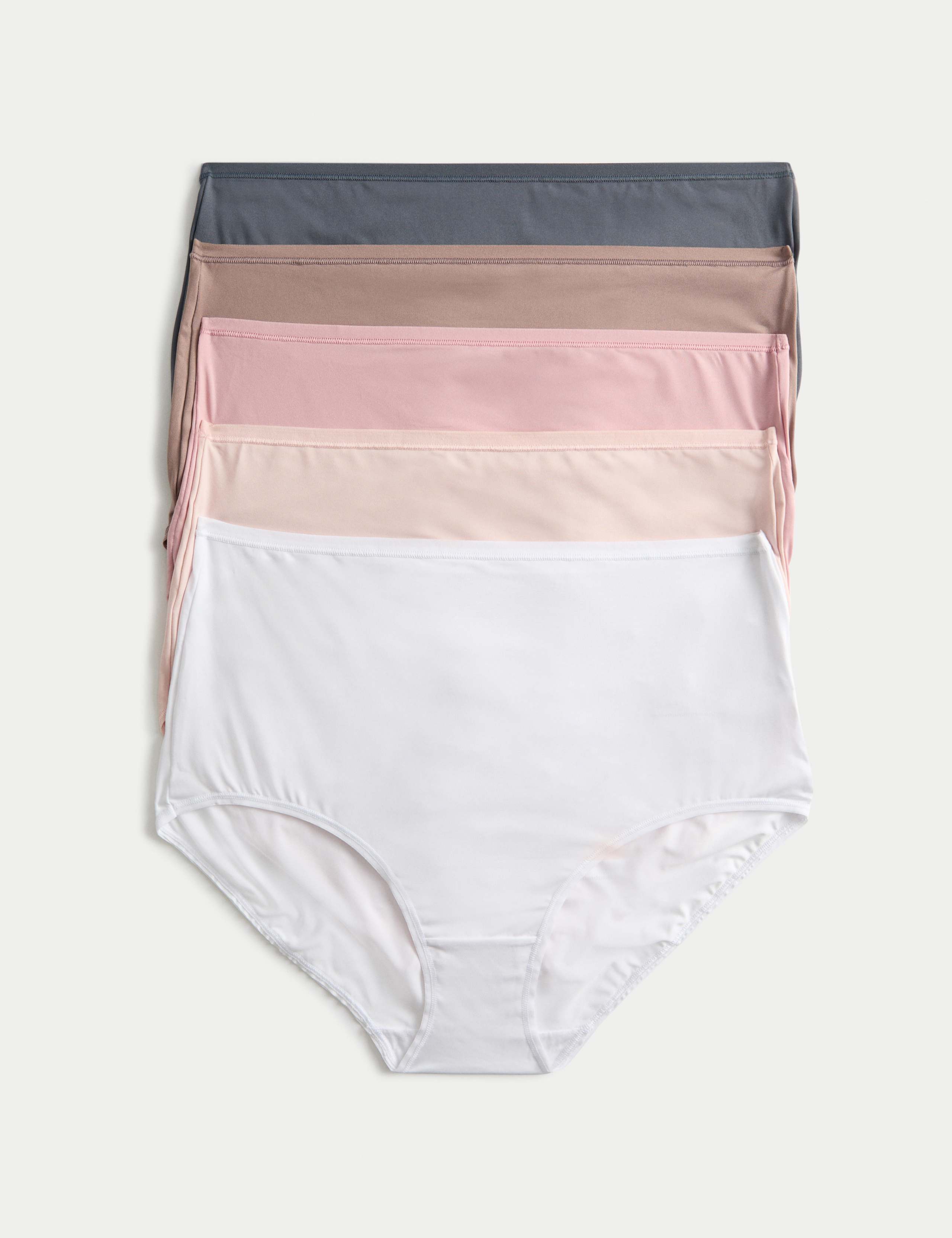 5pk Microfibre Full Briefs 1 of 5