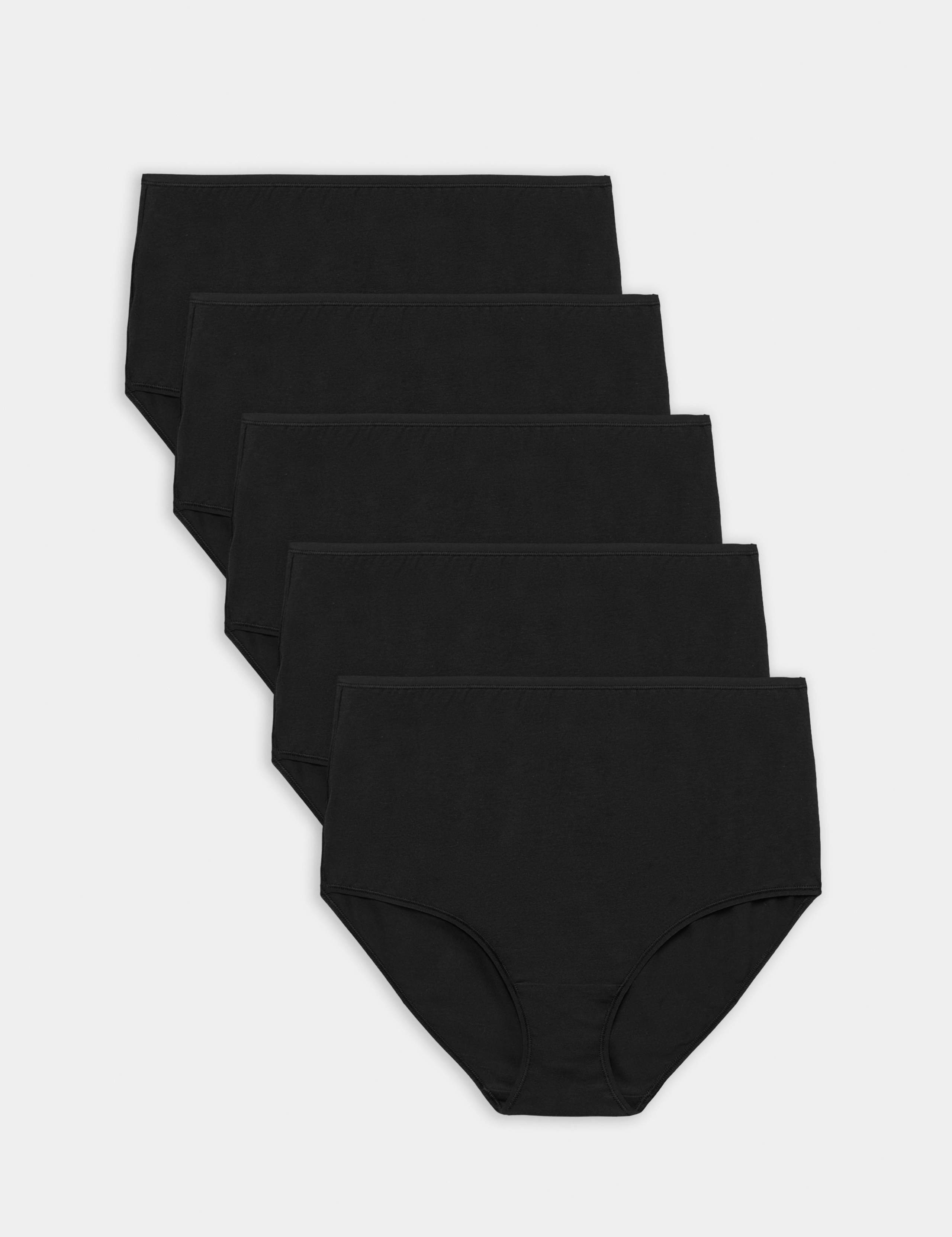 5 Pack Cotton Modal Rich Full Briefs 1 of 6
