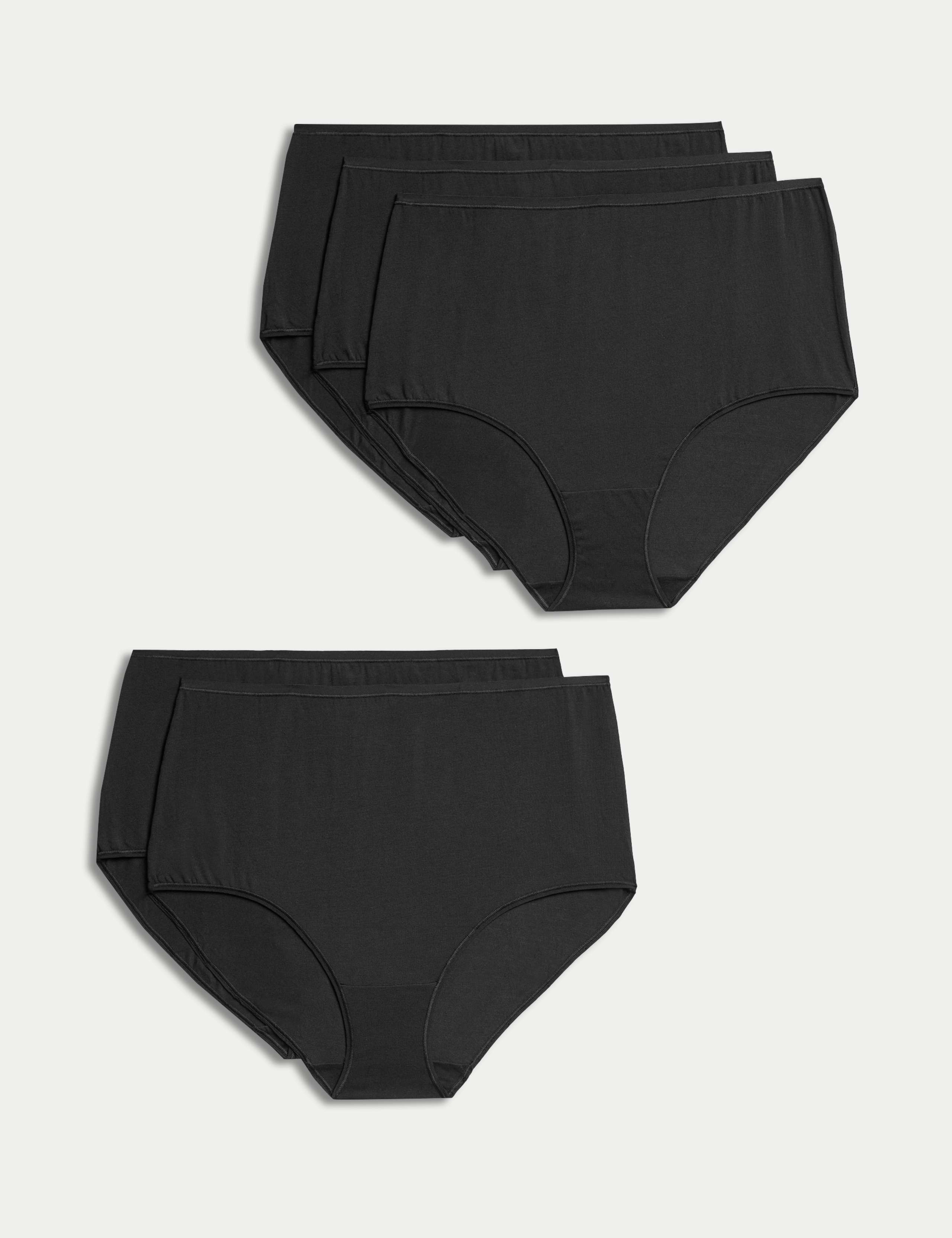 5pk Cotton Modal Rich Full Briefs 1 of 6