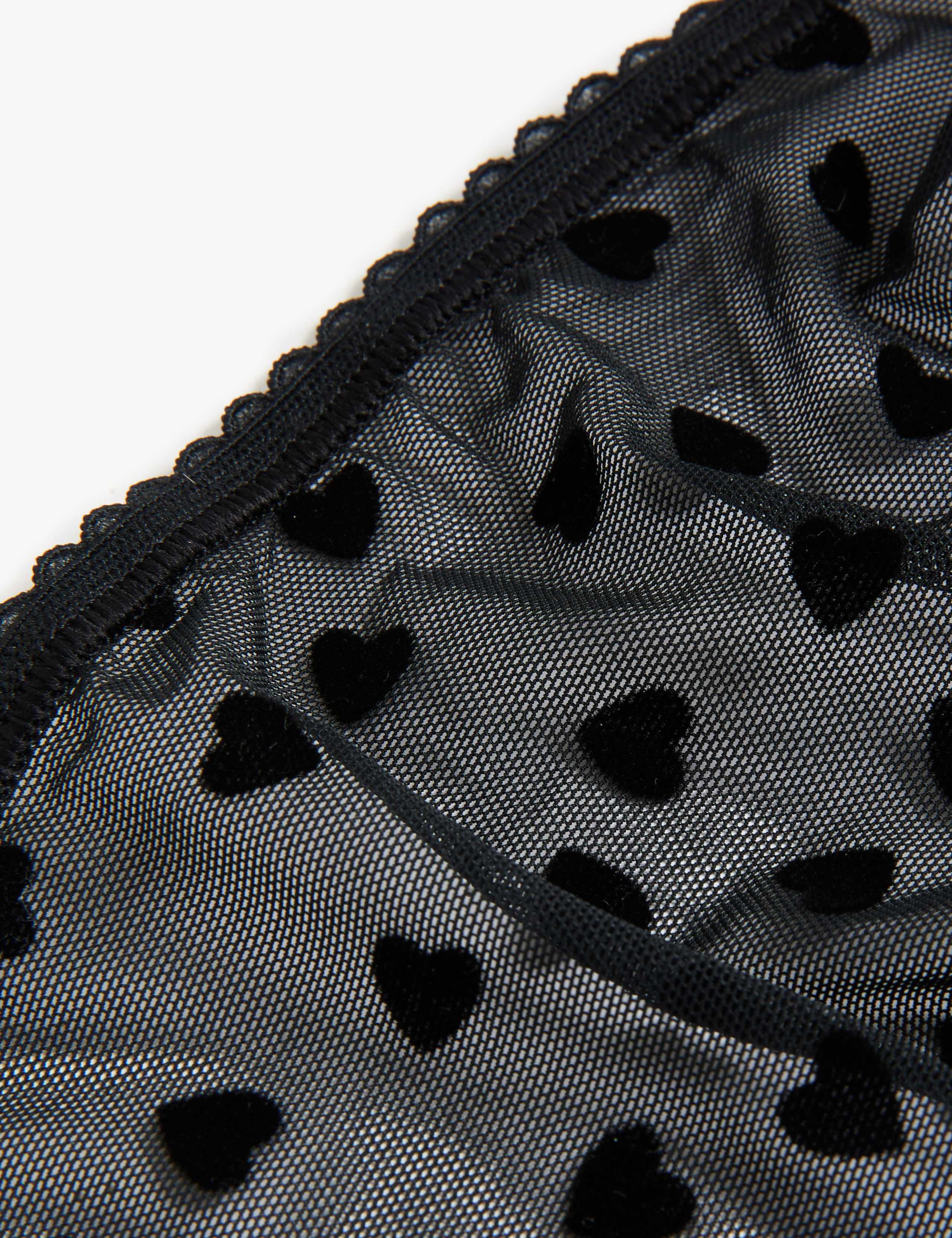 Flock Print Thong 2 of 2