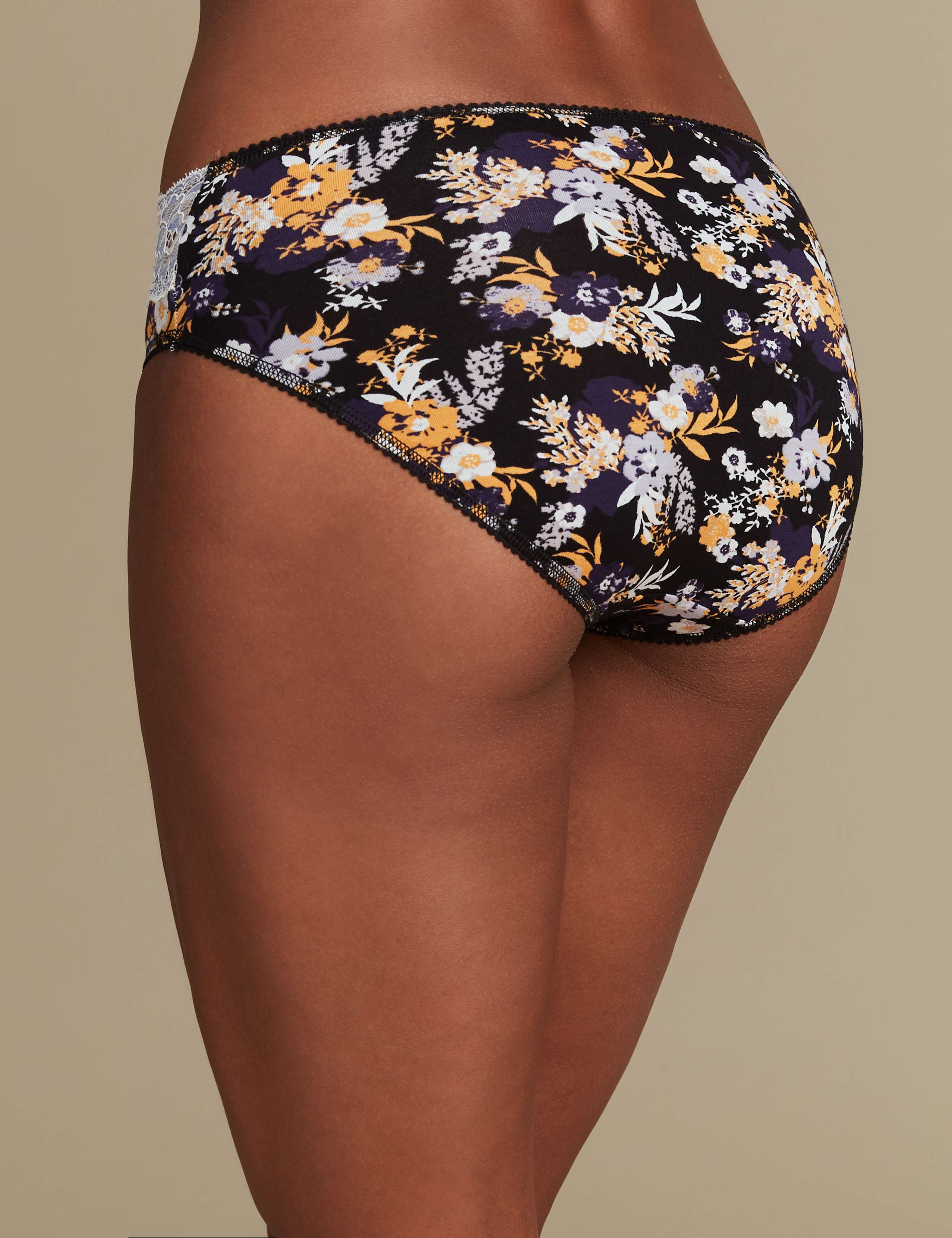 5 Pack Cotton Rich High Leg Knickers 4 of 4