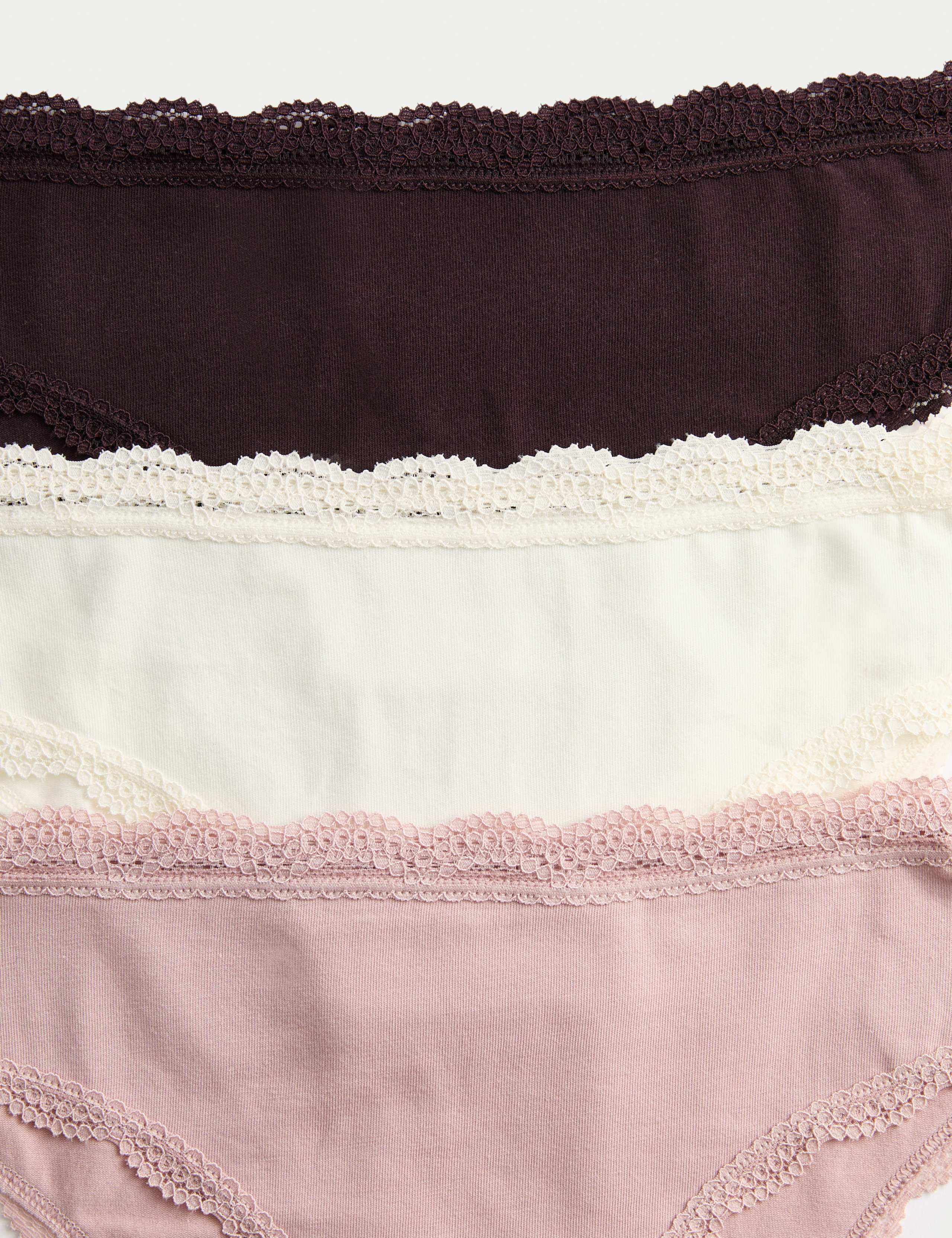 3pk Cotton Rich Brazilian Knickers 6 of 6