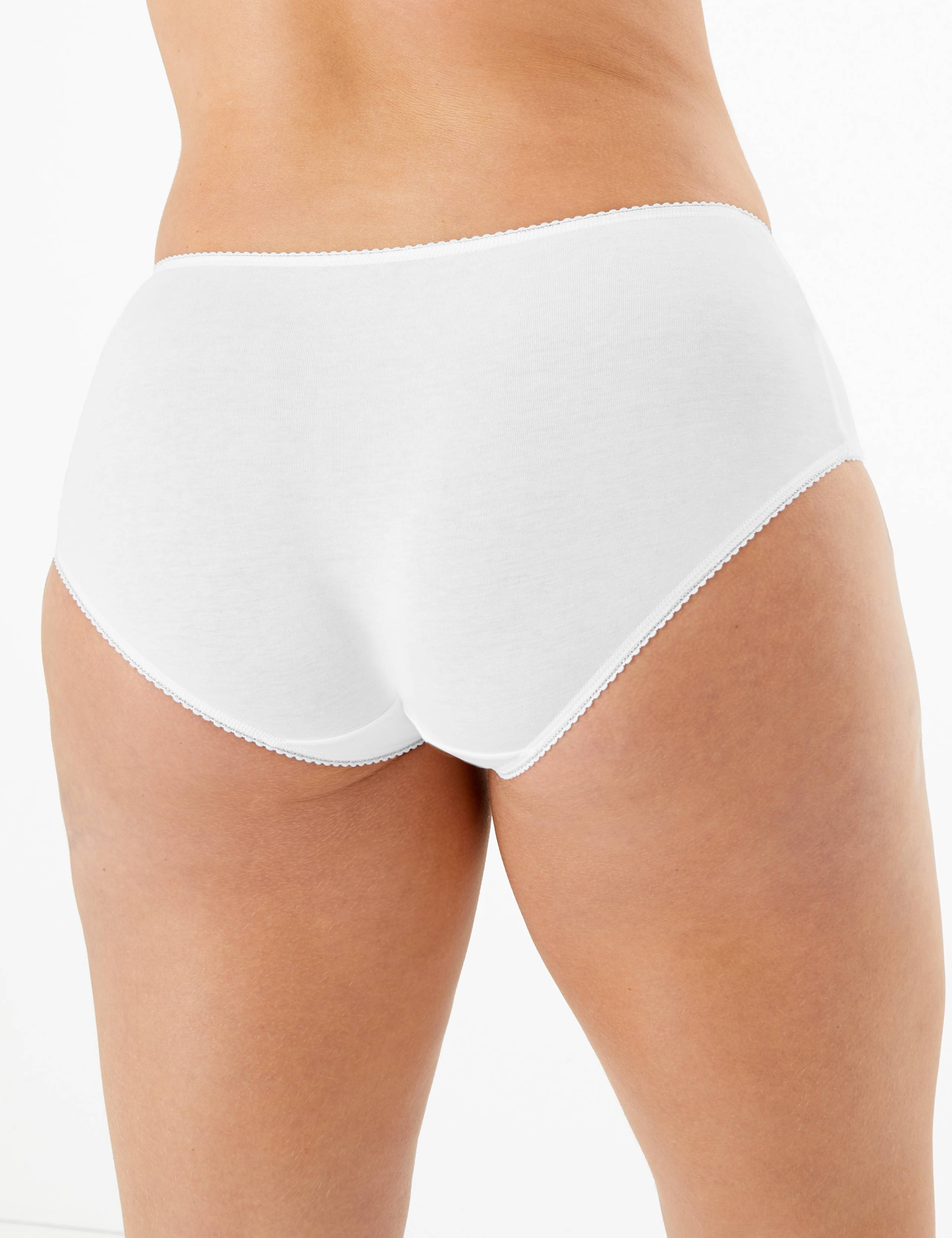 5pk Cotton Rich Floral Midi Knickers 4 of 4