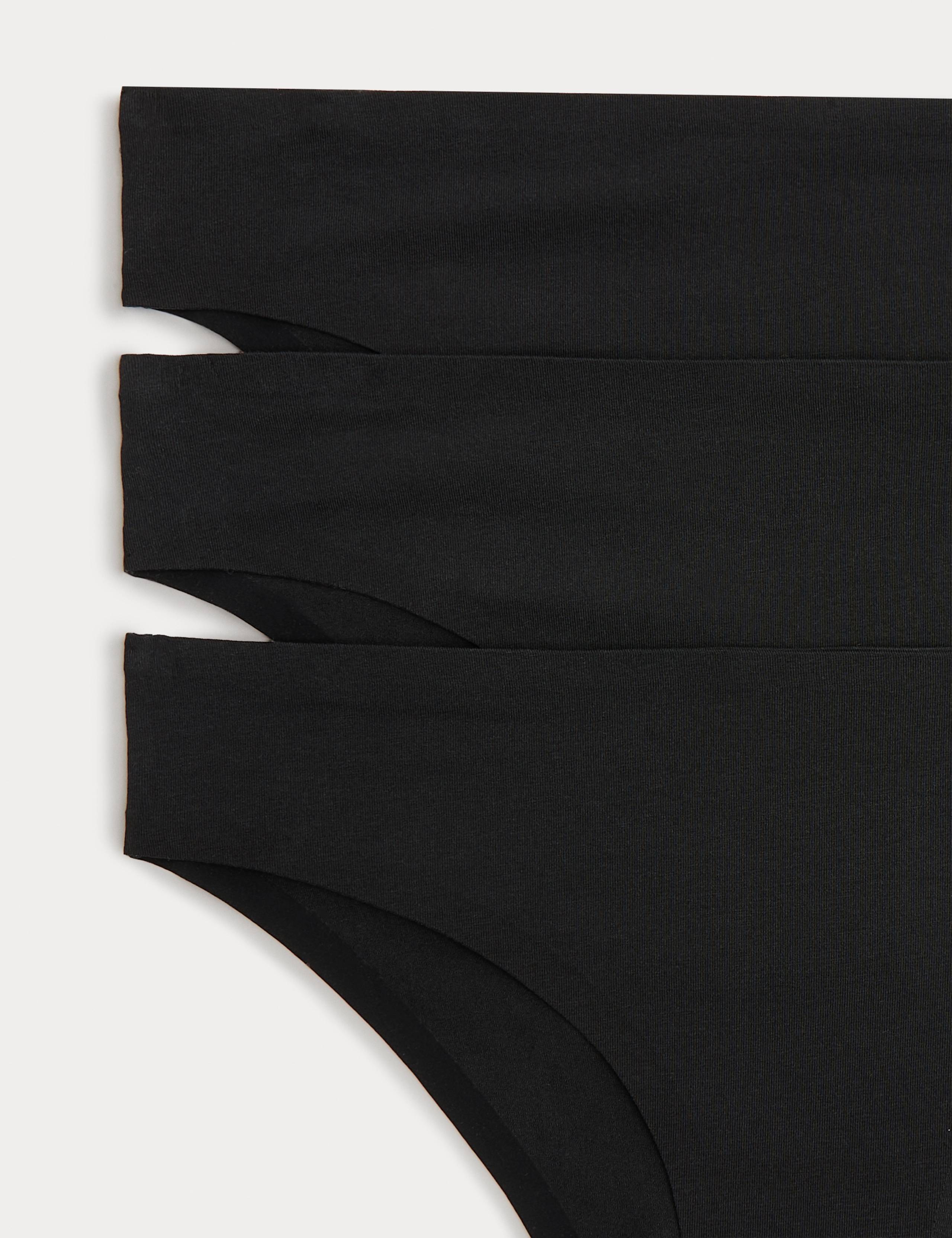 3pk Cool Comfort™ Cotton No VPL Brazilian Knickers 5 of 5