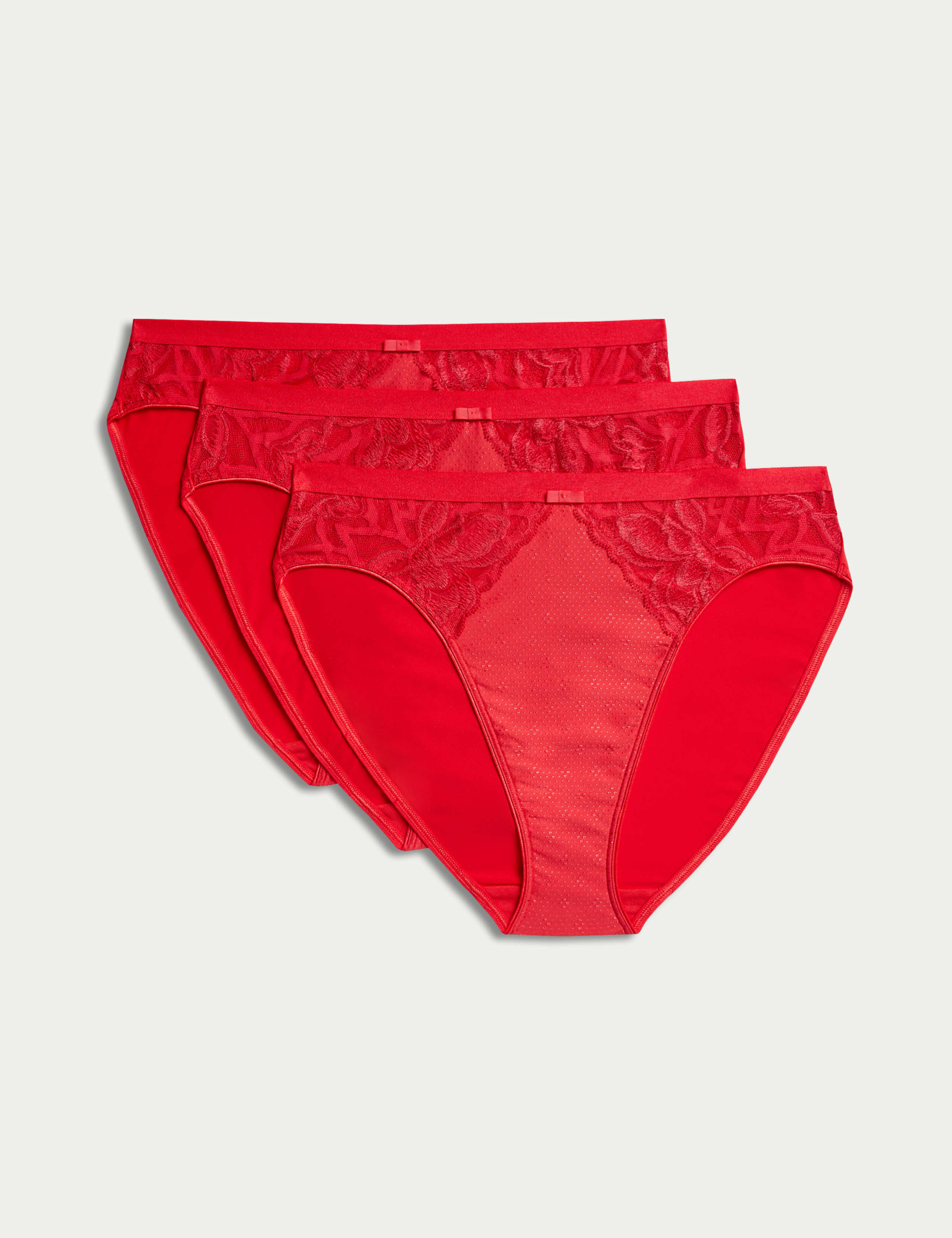 3pk Wildbloom High Leg Knickers 1 of 6