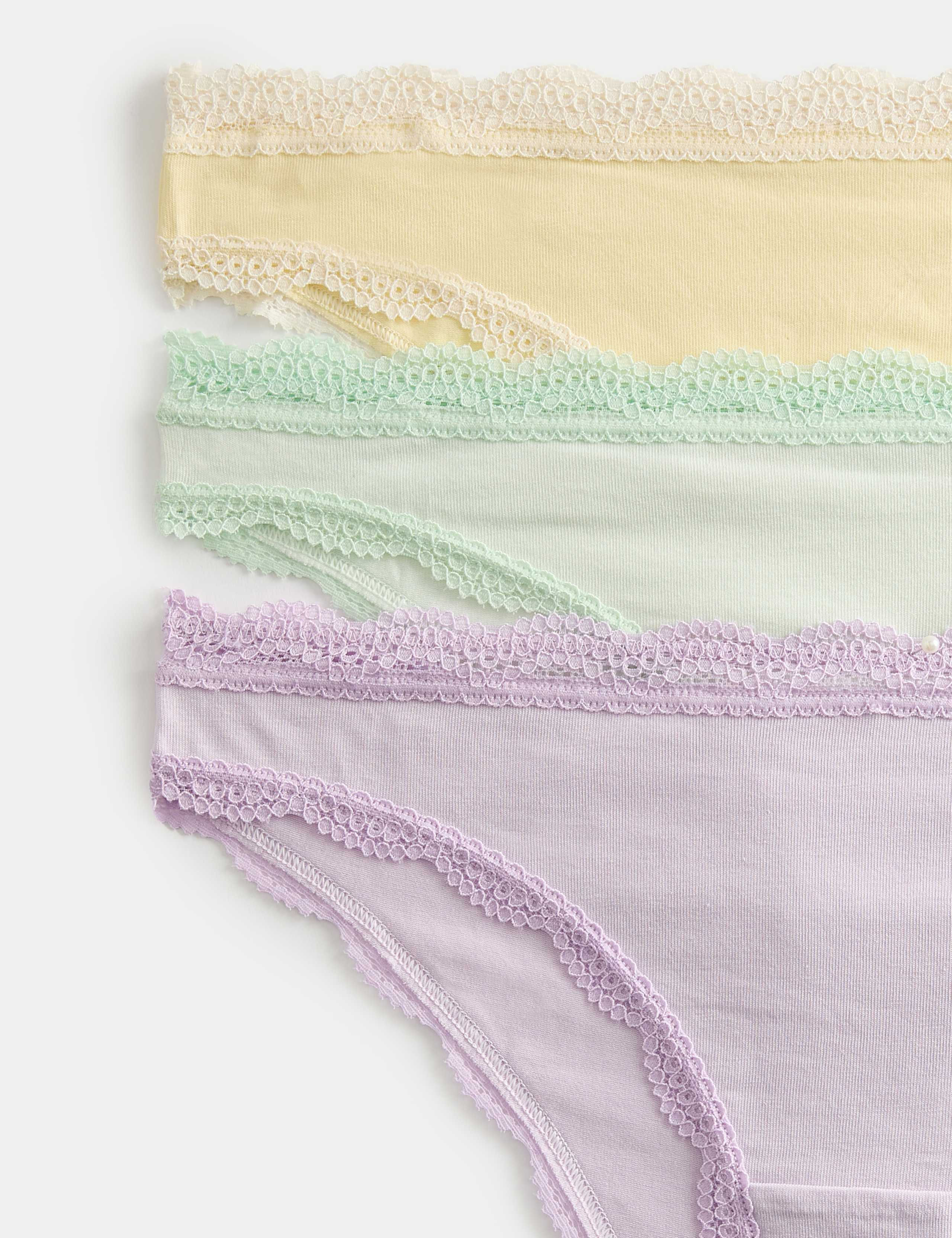 3 Pack Cotton Rich Brazilian Knickers 5 of 5