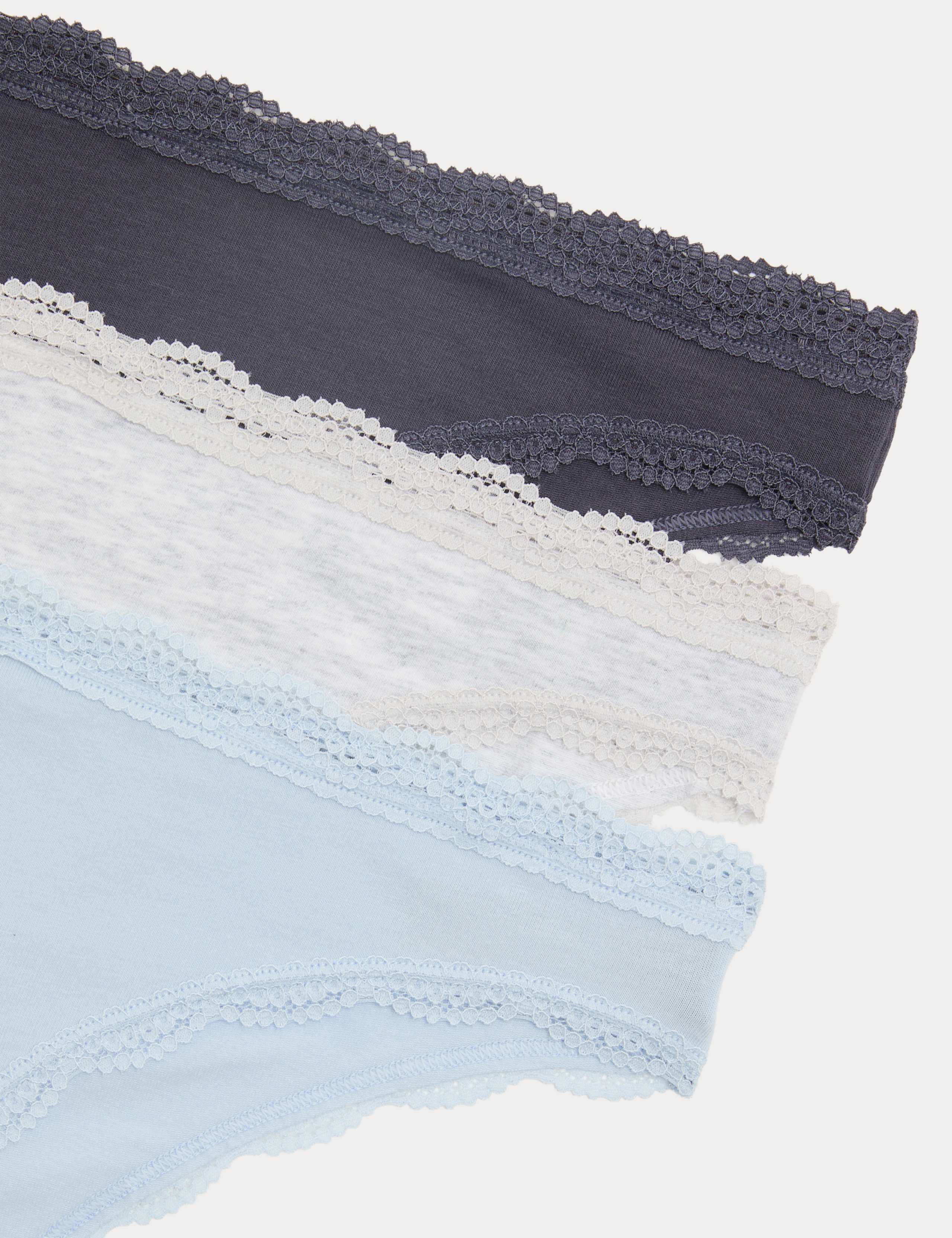 3 Pack Cotton Rich Brazilian Knickers 6 of 6