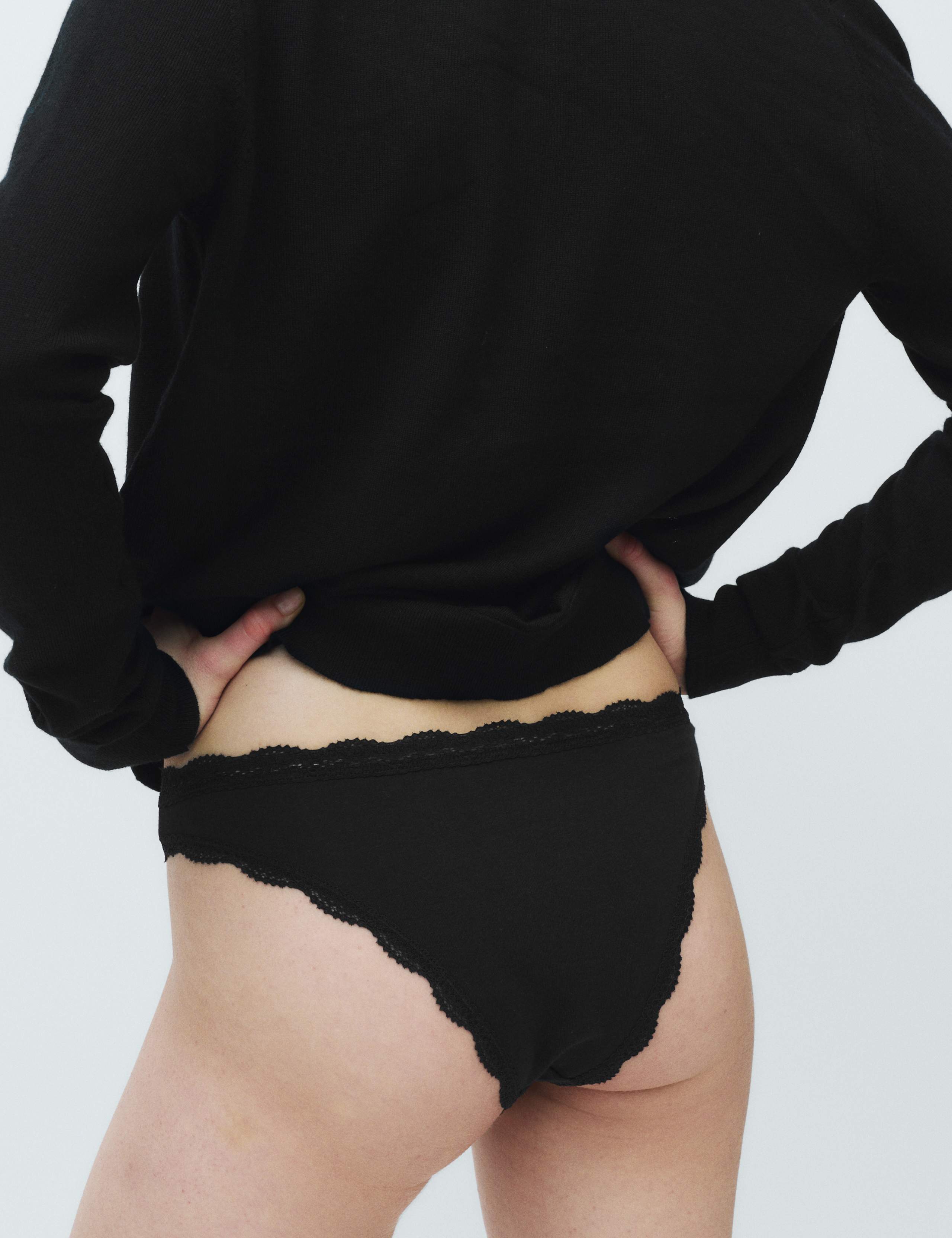 3 Pack Cotton Brazilian Knickers 4 of 5