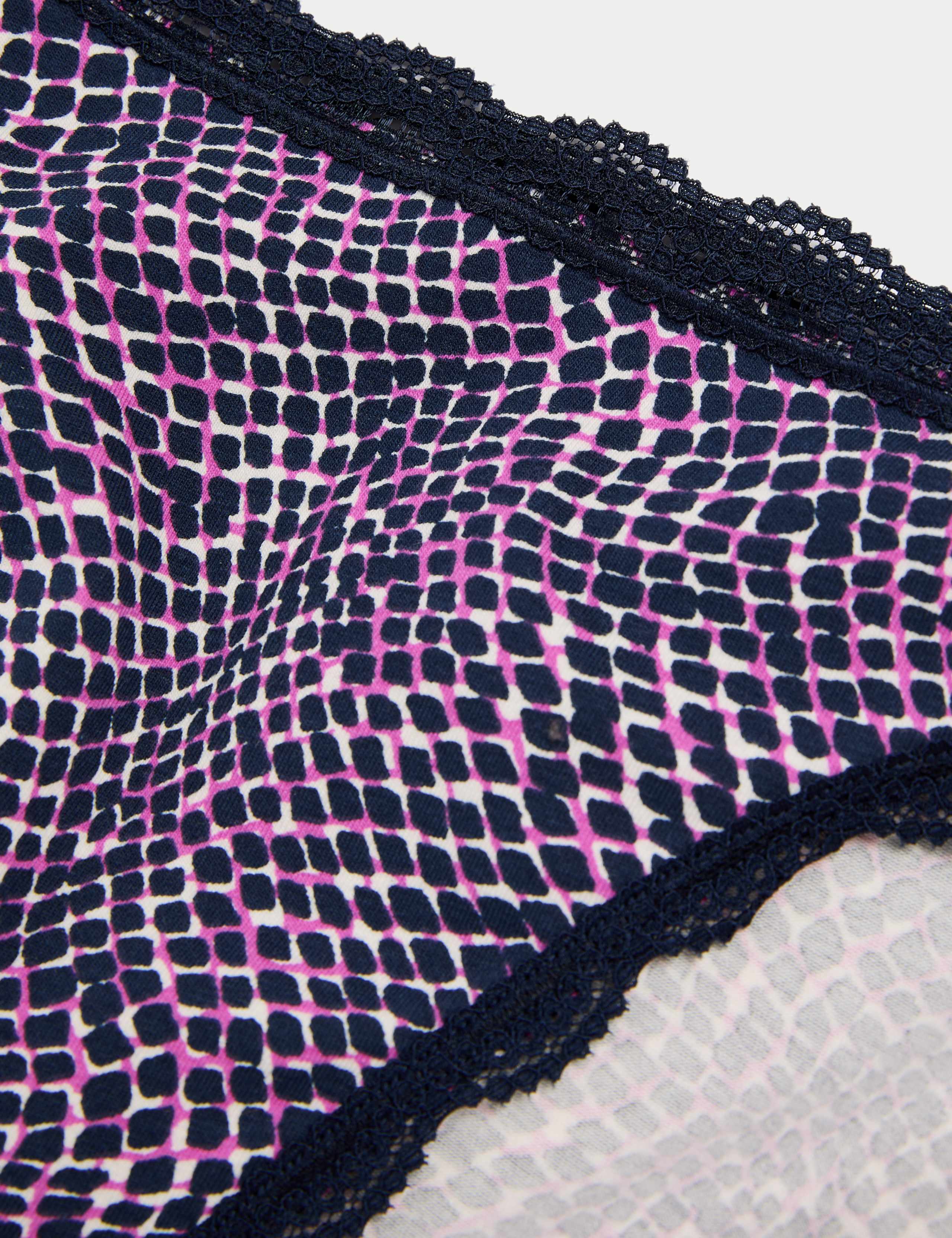 3pk Cotton Rich High Leg Knickers 2 of 2