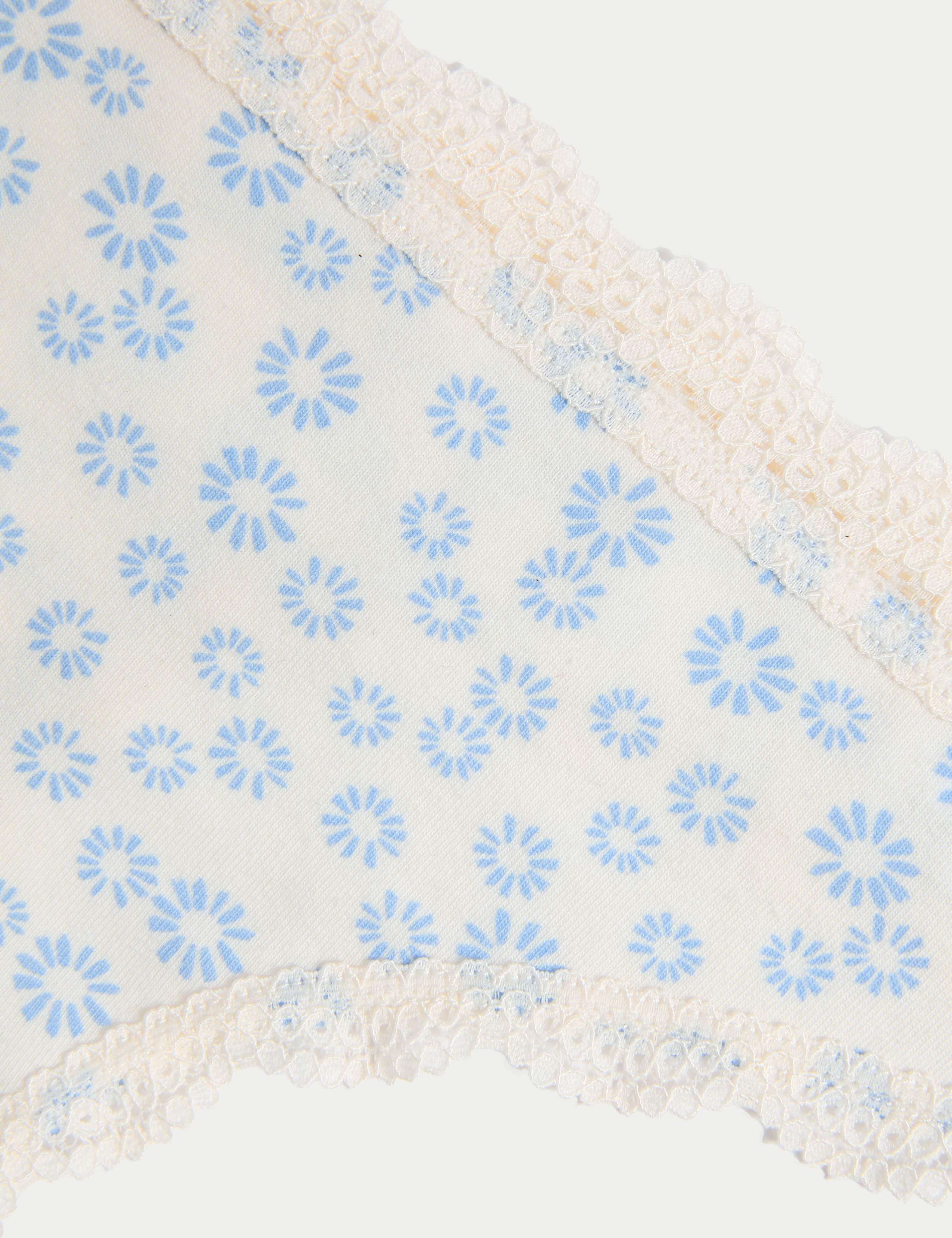 3pk Cotton Rich Thongs 6 of 6
