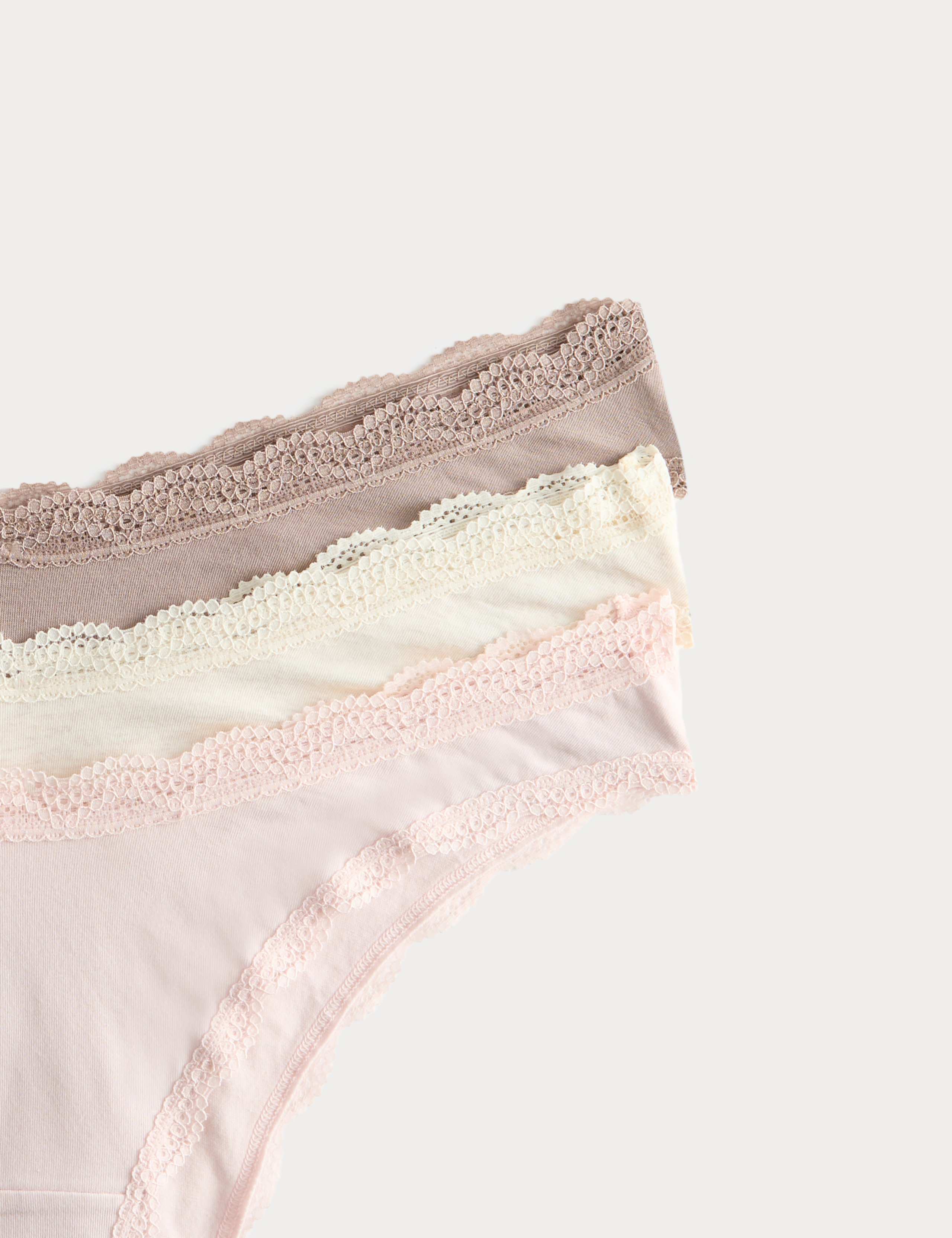 3 Pack Cotton Rich Dipped Miami Knickers 5 of 5