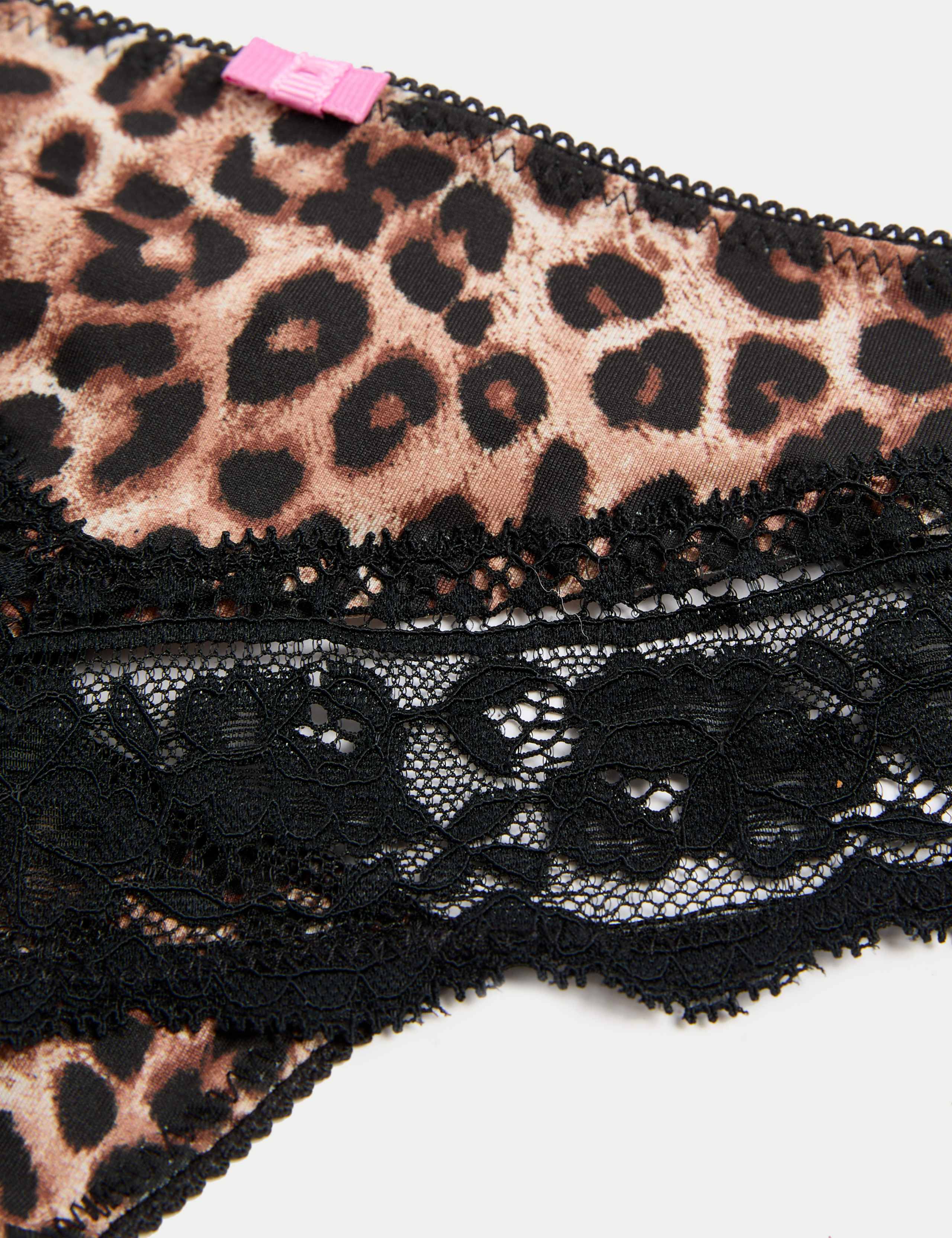 3pk Animal Print Thongs 5 of 5