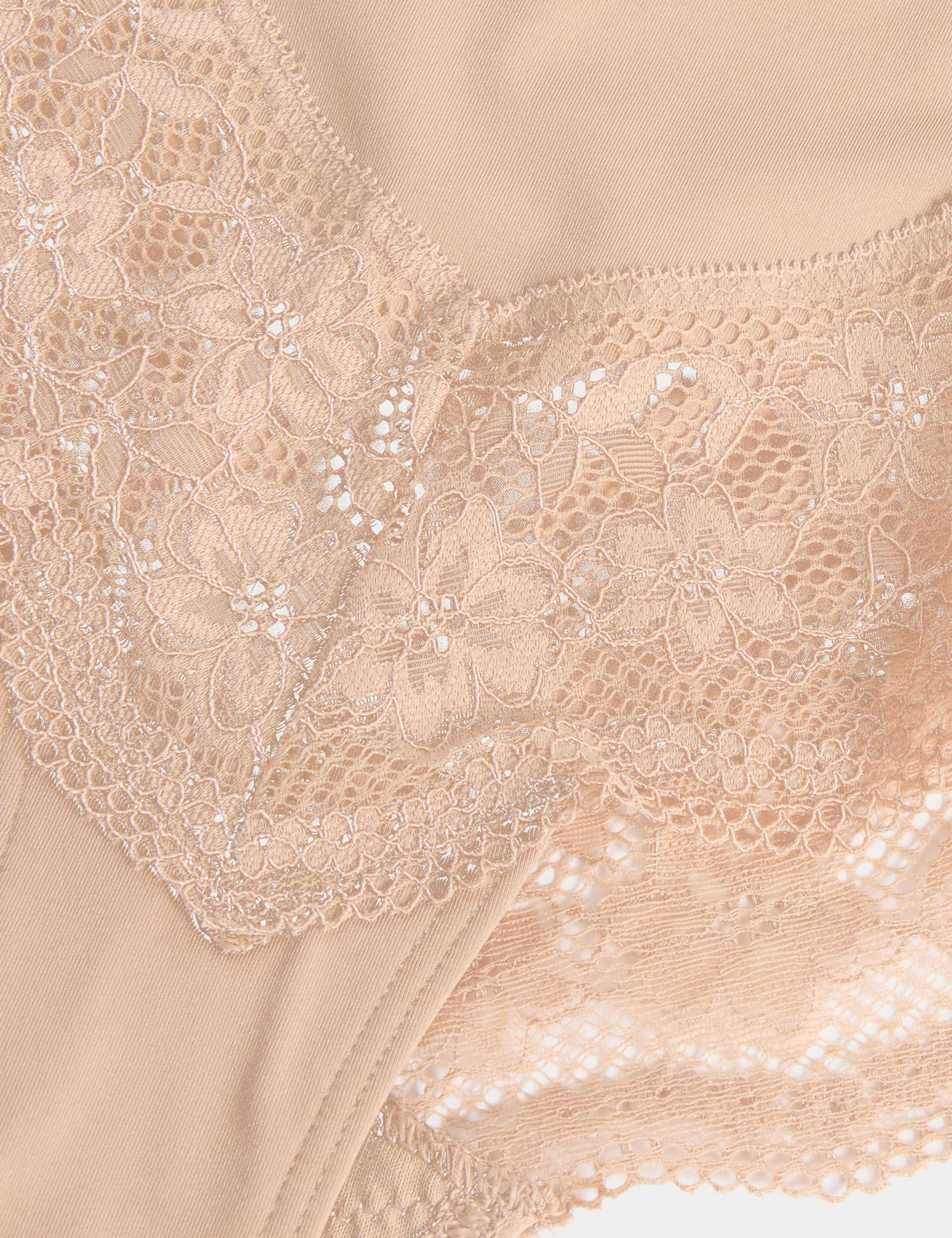 3pk Lace Trim Brazilian Knickers 6 of 6