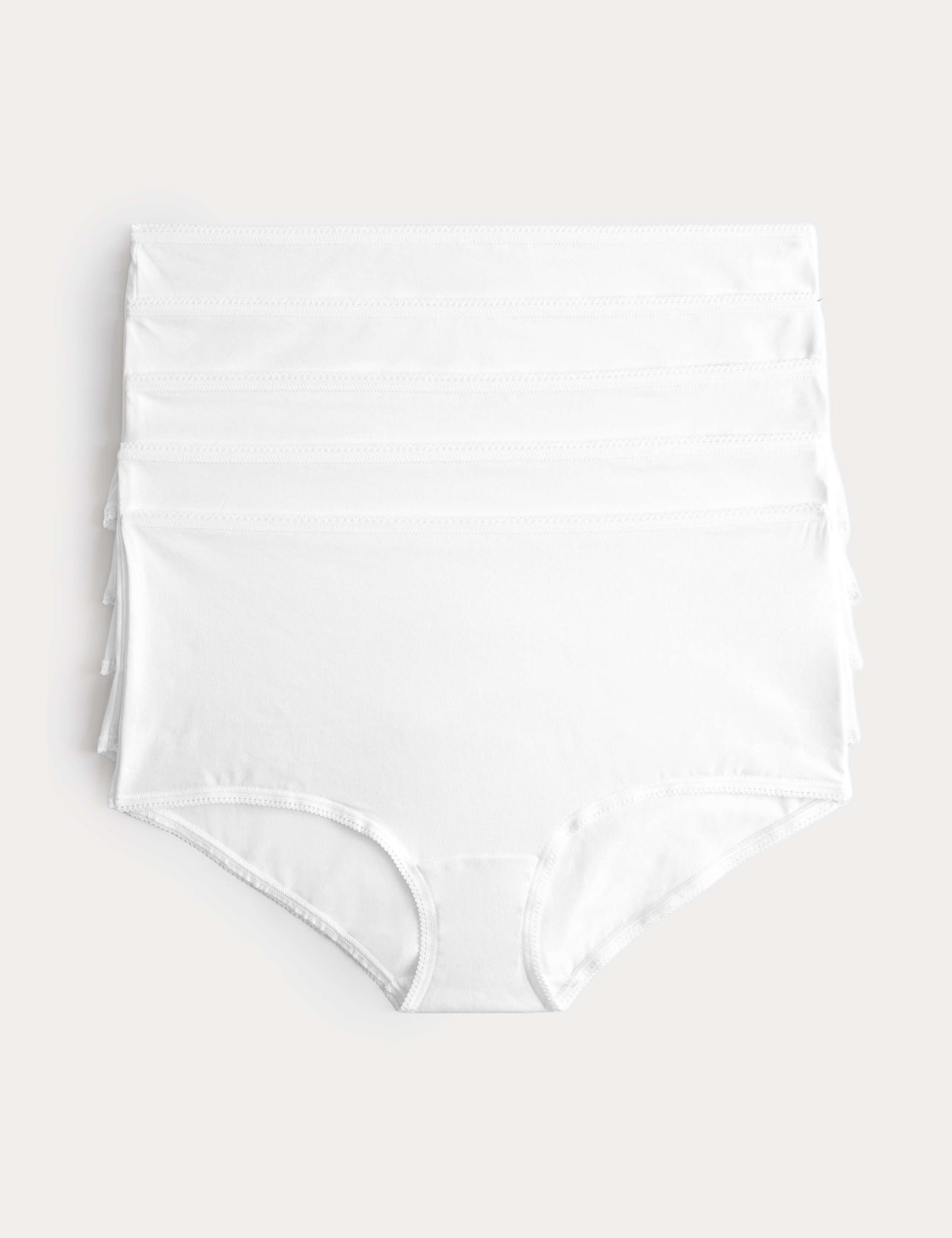 5pk Cotton Lycra® High Rise Shorts 1 of 5