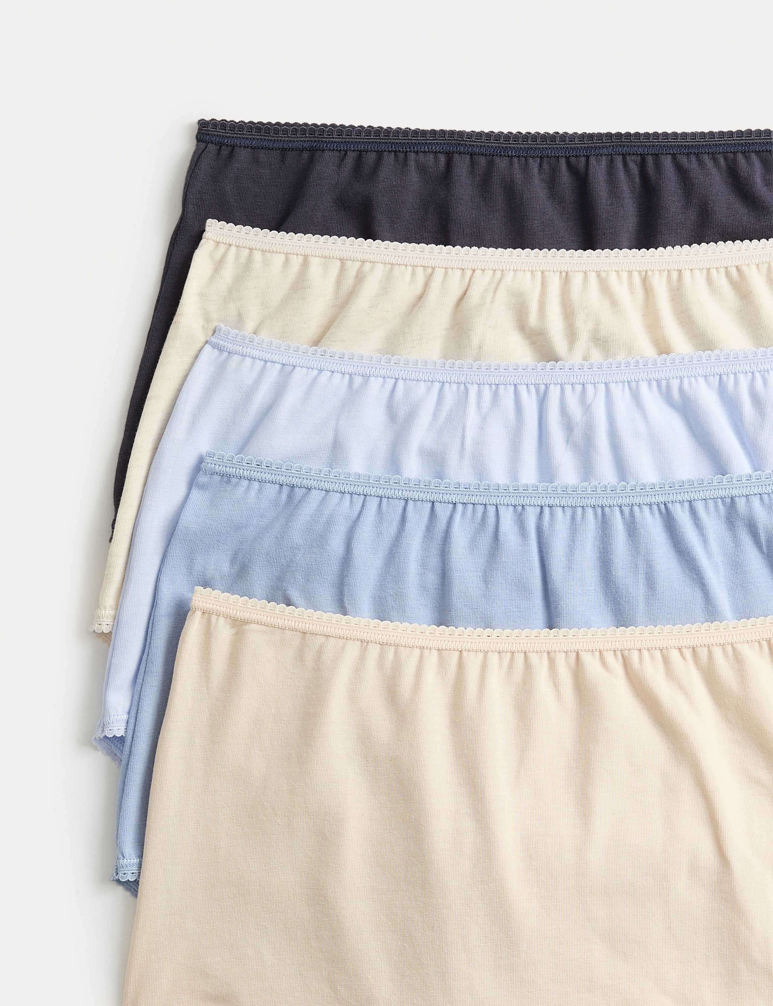 5pk Cotton Lycra® Full Briefs 5 of 5