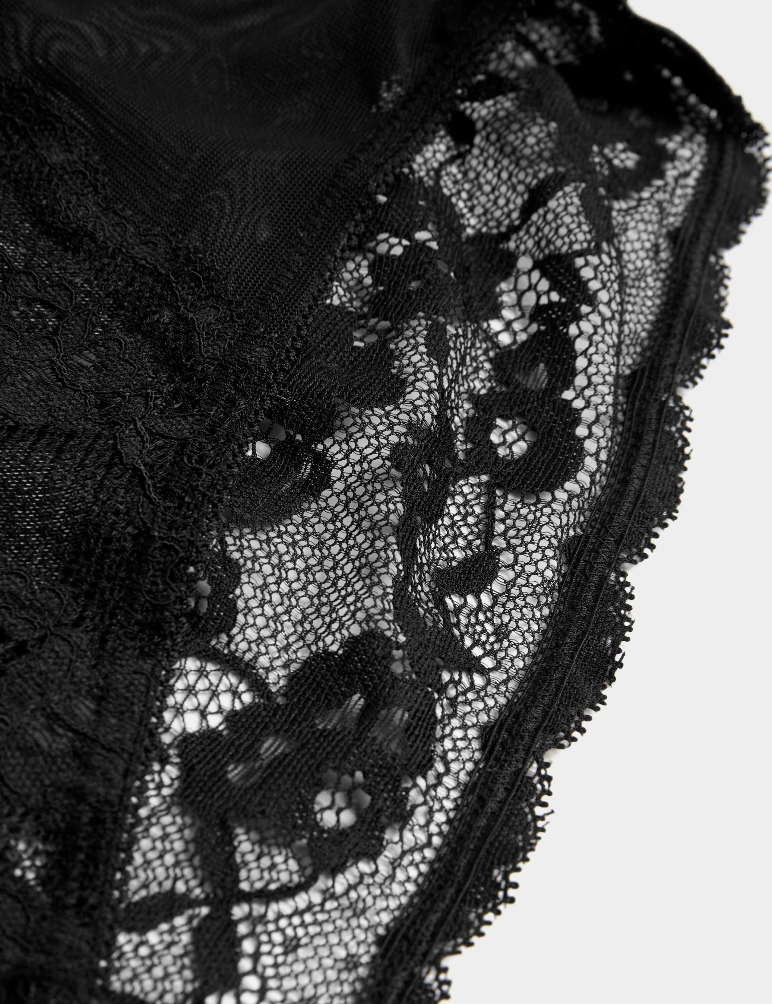 3pk Lace High Waisted High Leg Knickers 6 of 6
