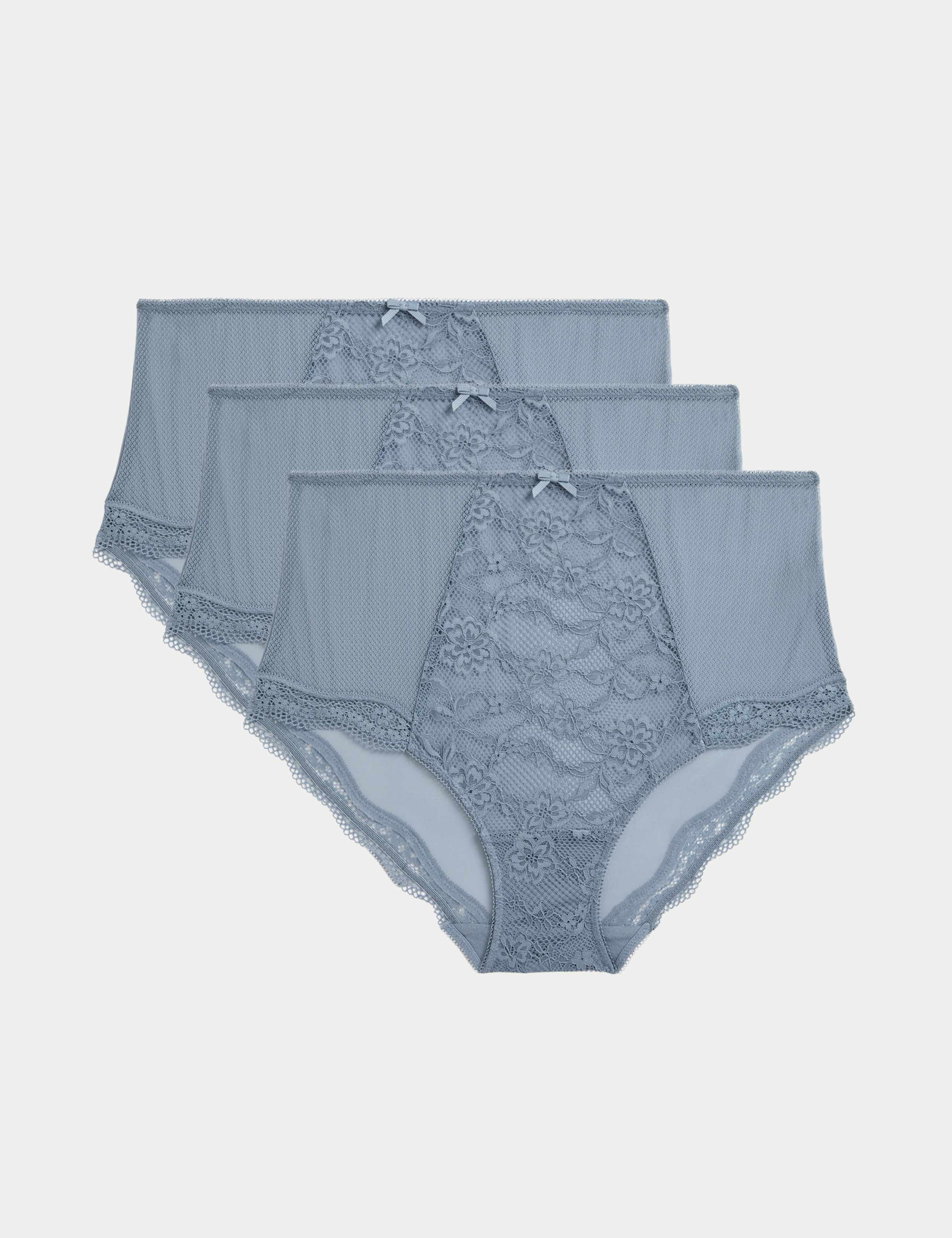 3pk Jasmine Lace Full Briefs 1 of 6