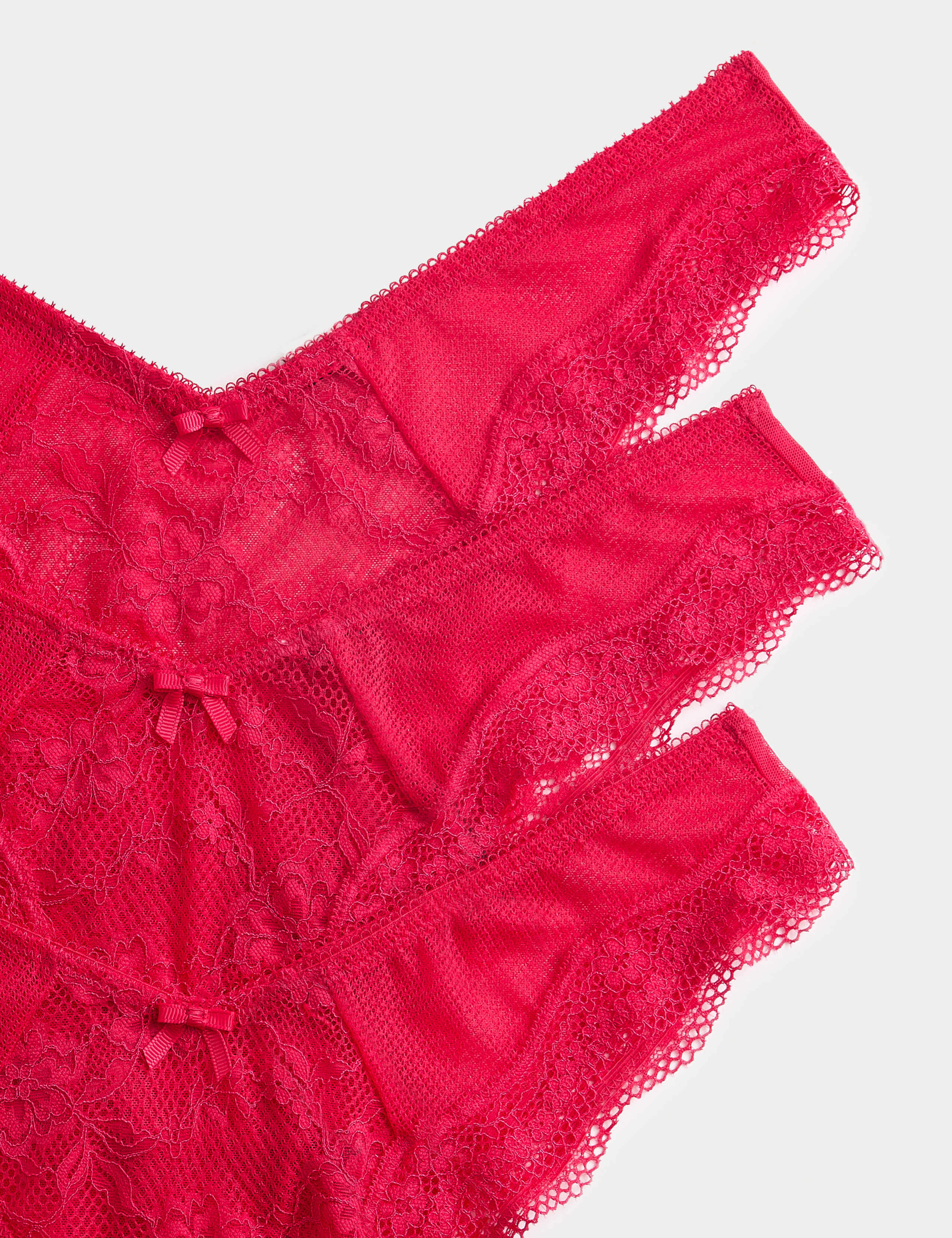 3pk Jasmine Lace Miami Knickers 5 of 5