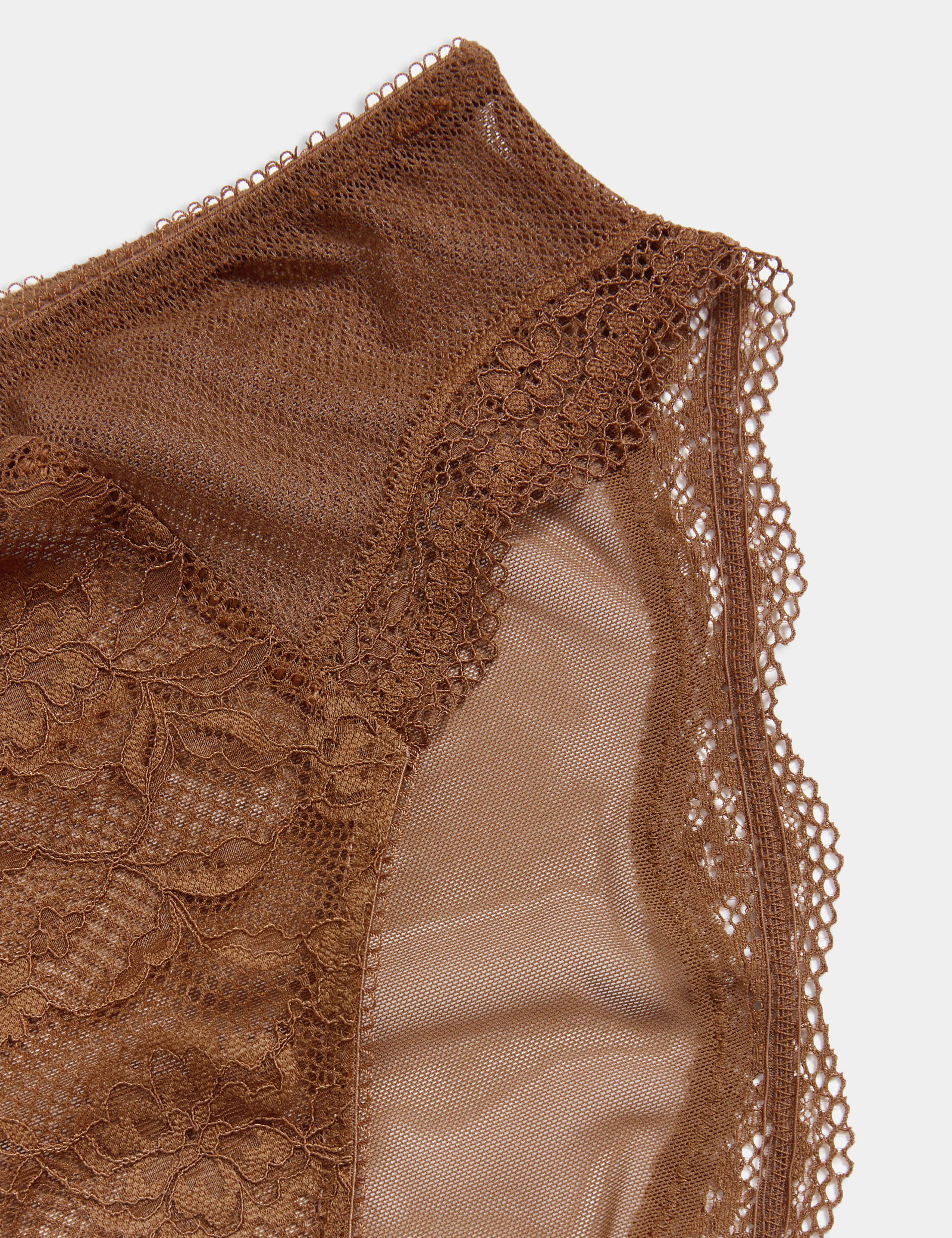 3pk Jasmine Lace High Waisted High Leg Knickers 5 of 5