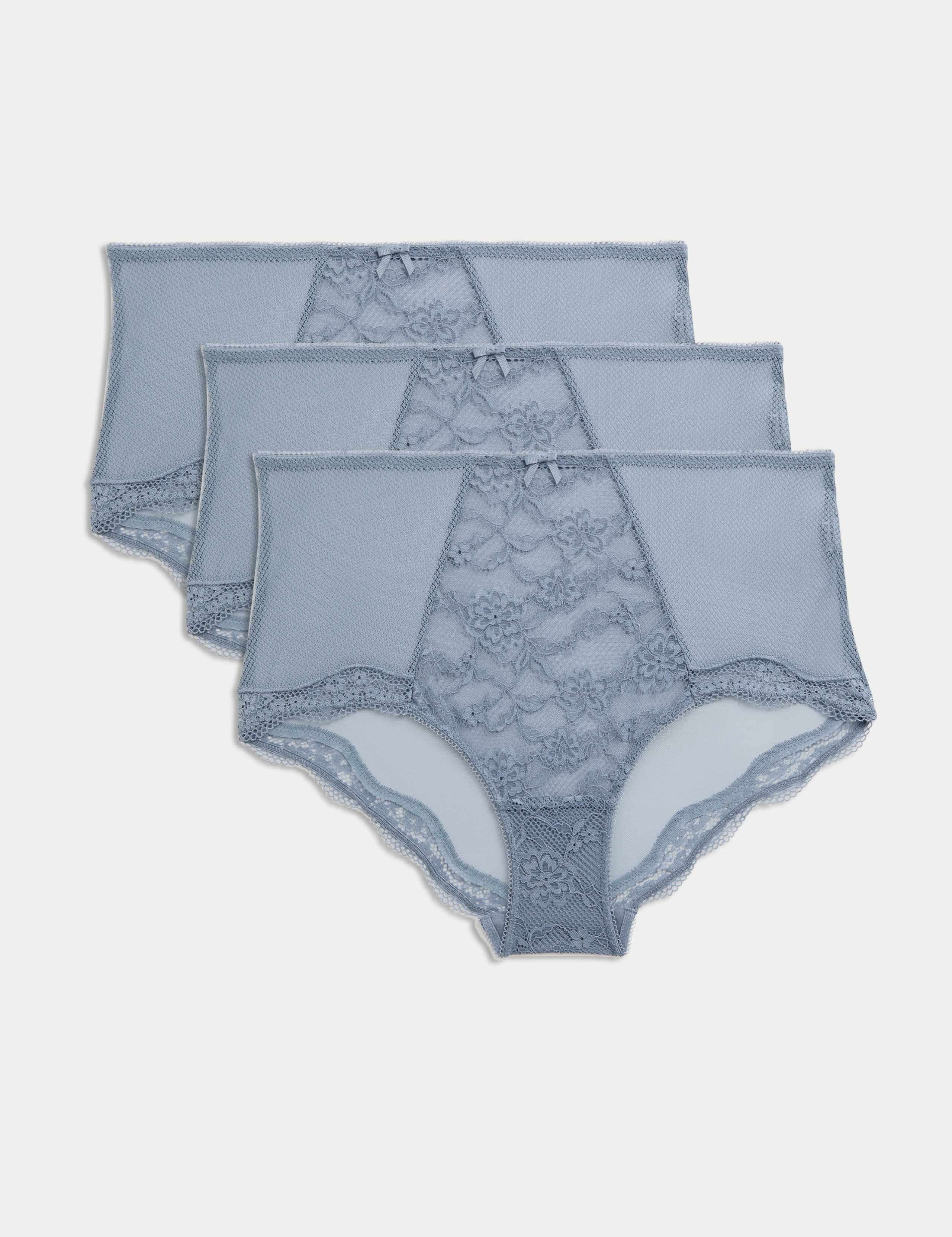 3pk Jasmine Lace High Rise Shorts 1 of 6