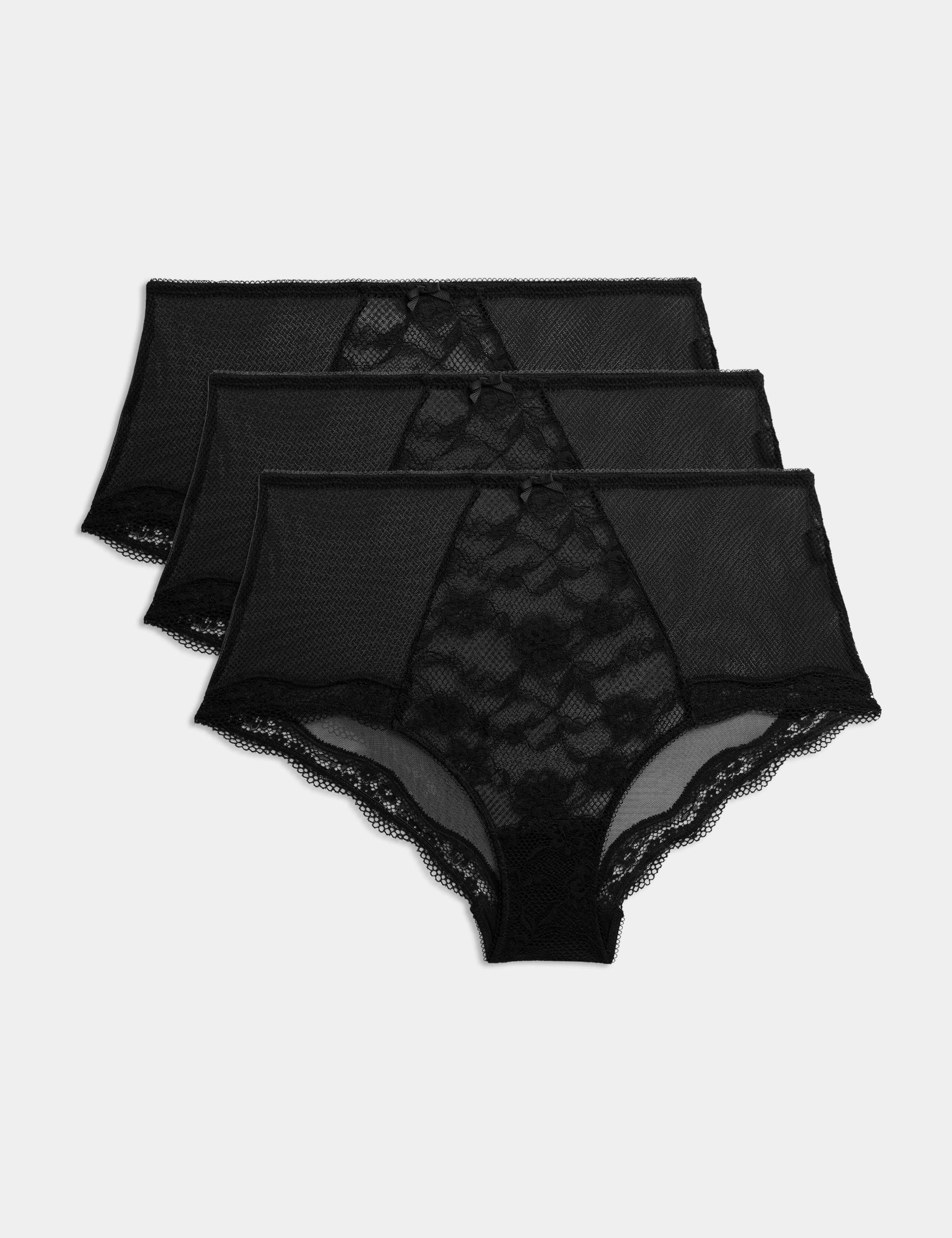 3pk Jasmine Lace High Rise Shorts 1 of 6