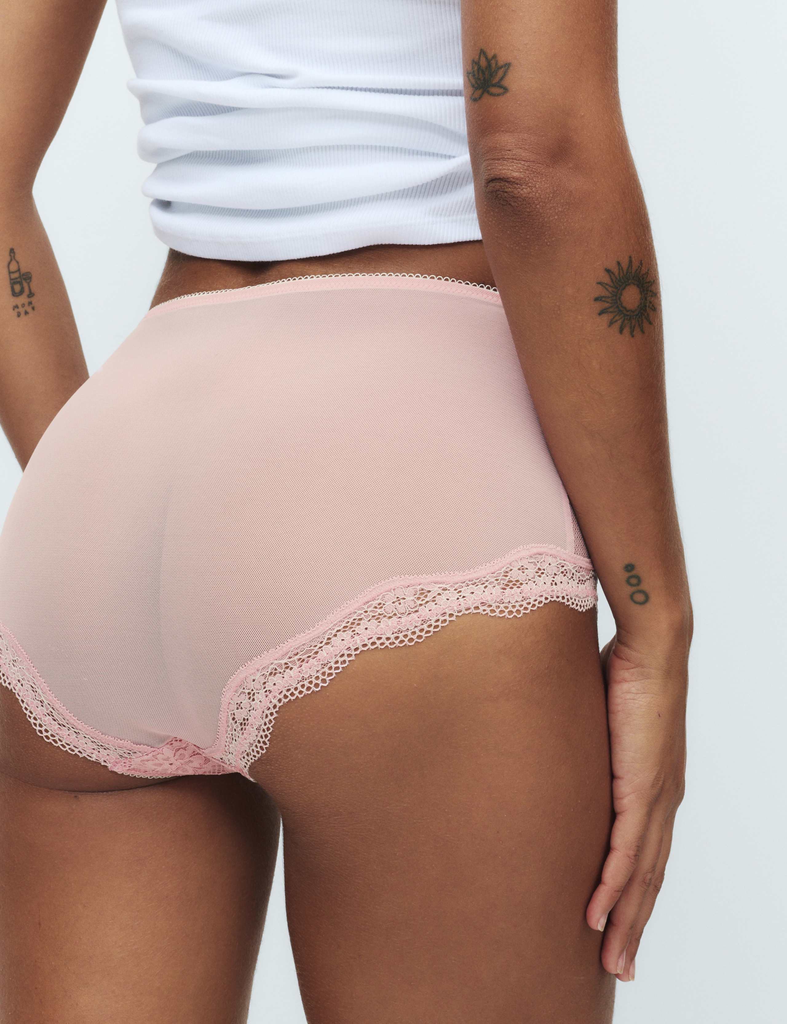 3pk Jasmine Lace High Rise Shorts 4 of 5