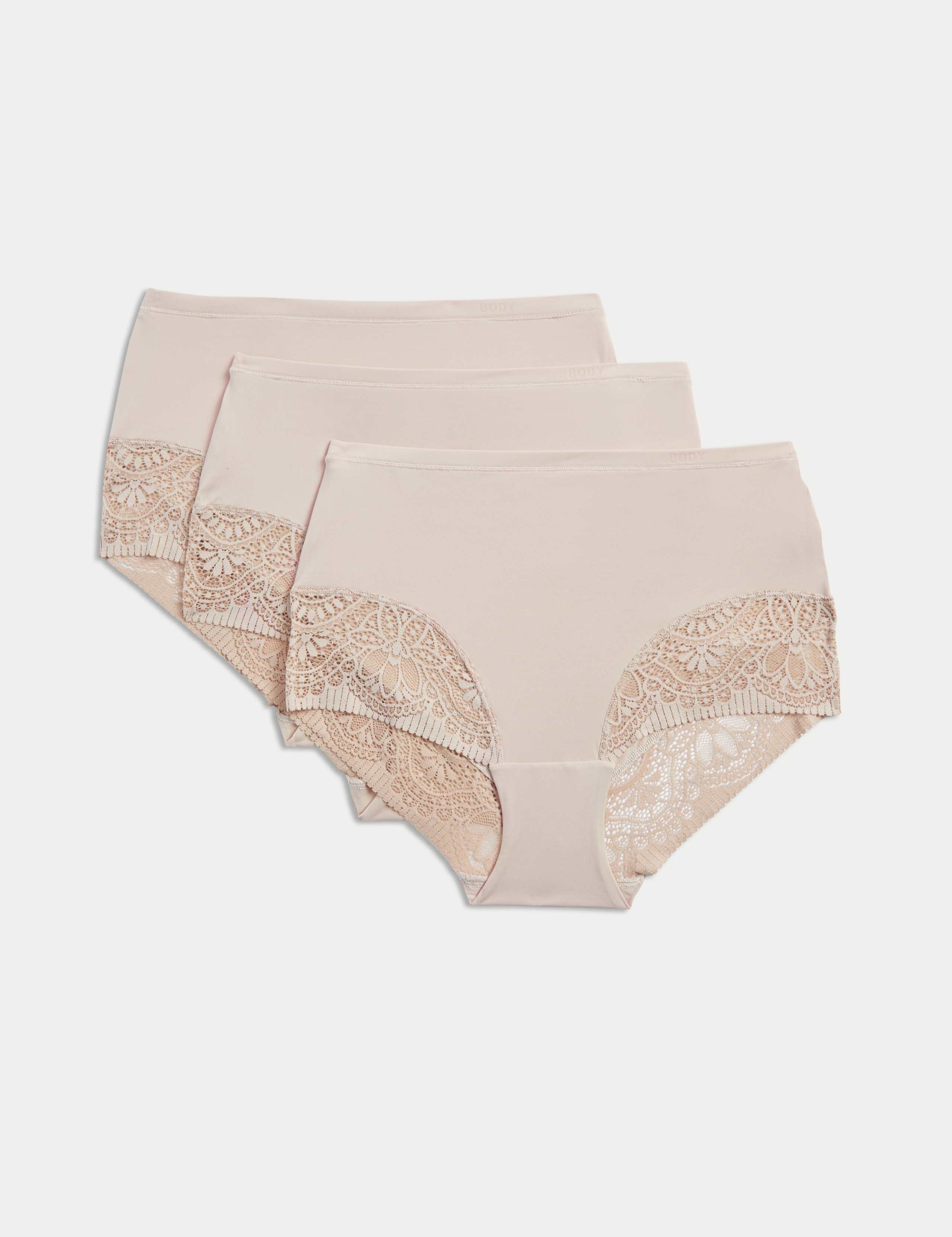 3pk Body Soft™ Full Briefs 2 of 6
