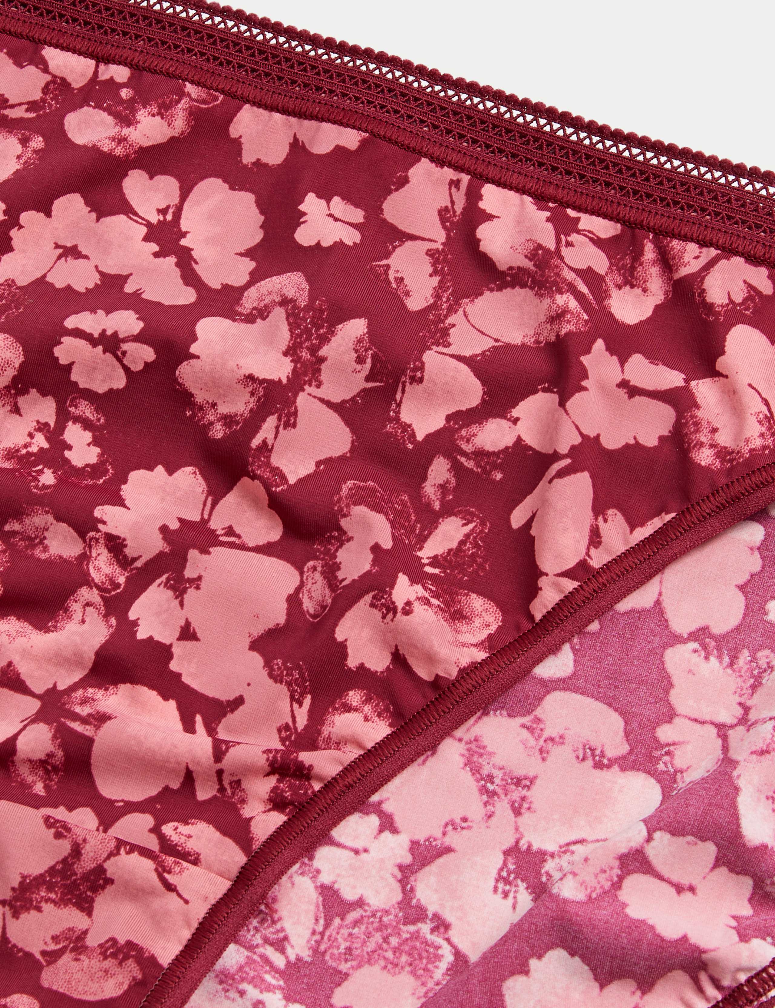 4pk Microfibre Brazilian Knickers 2 of 2