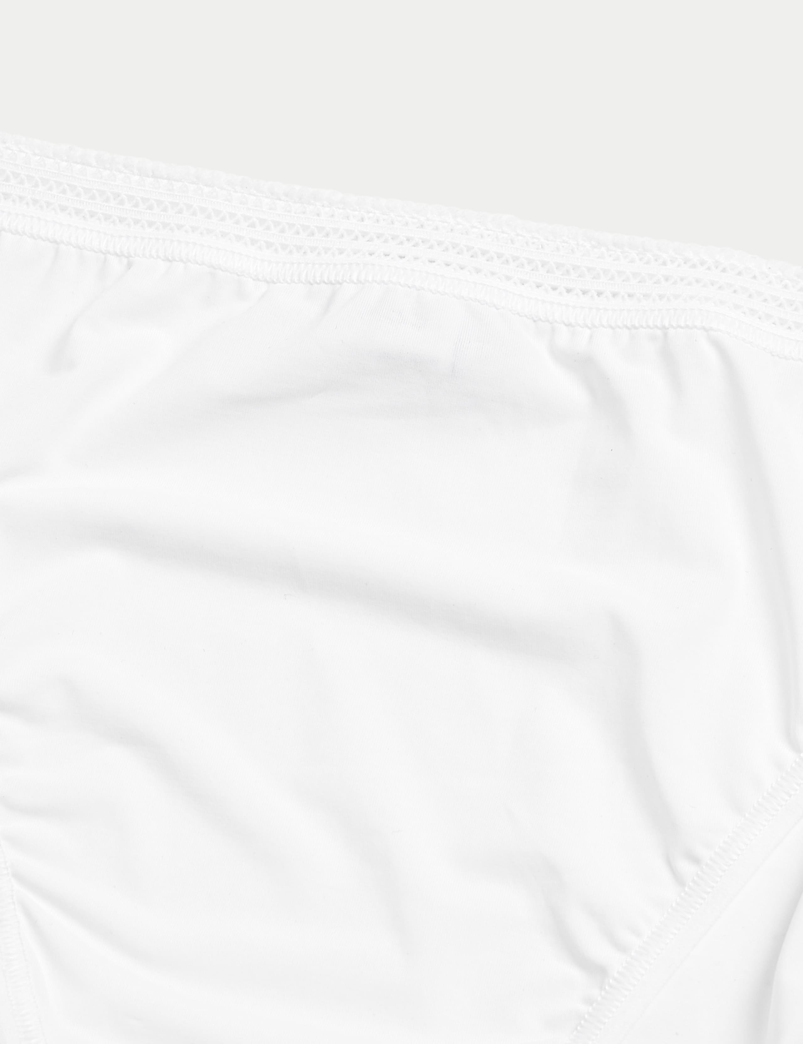 4pk Microfibre High Leg Knickers 5 of 5