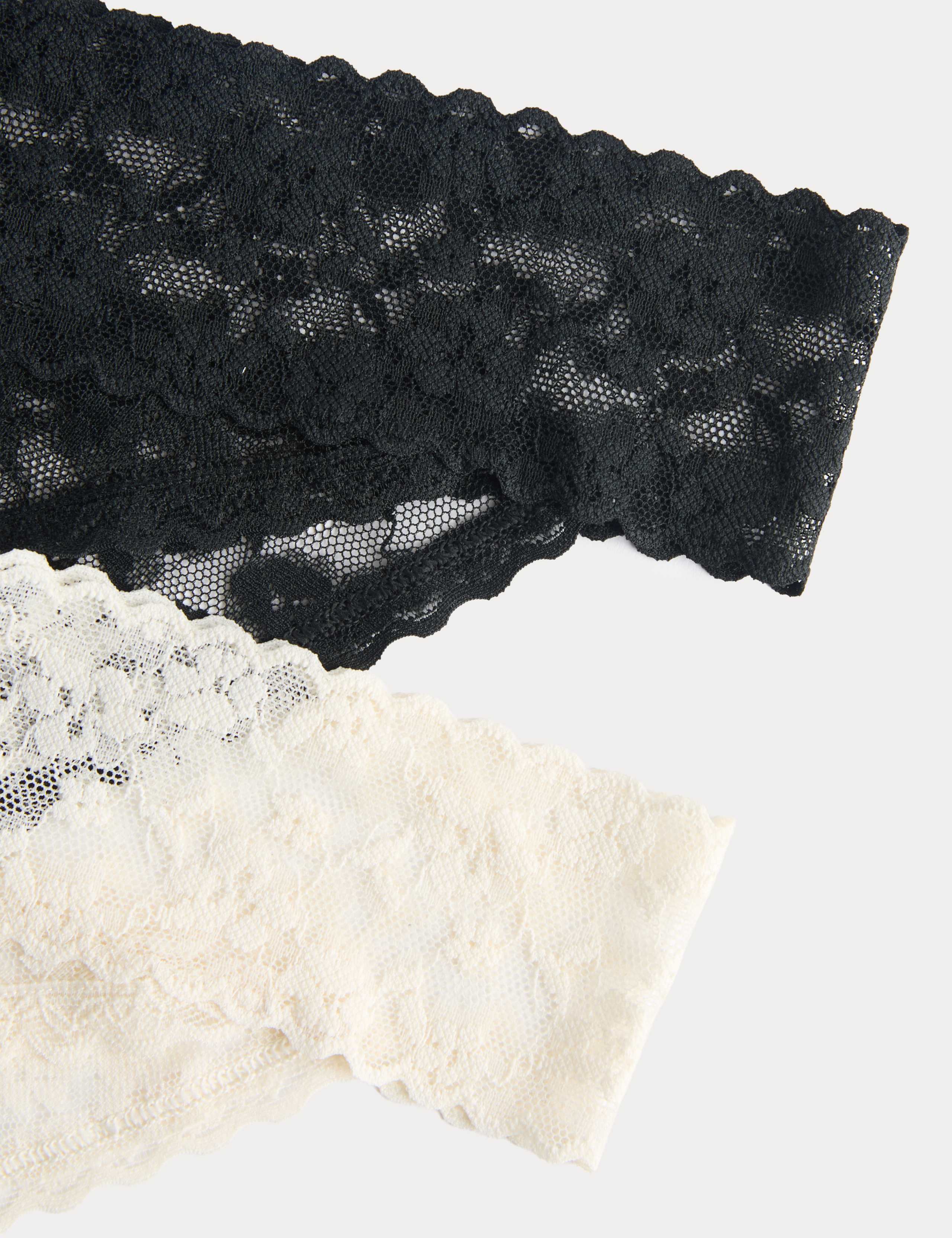 3pk Floral Lace Miami Knickers 5 of 5