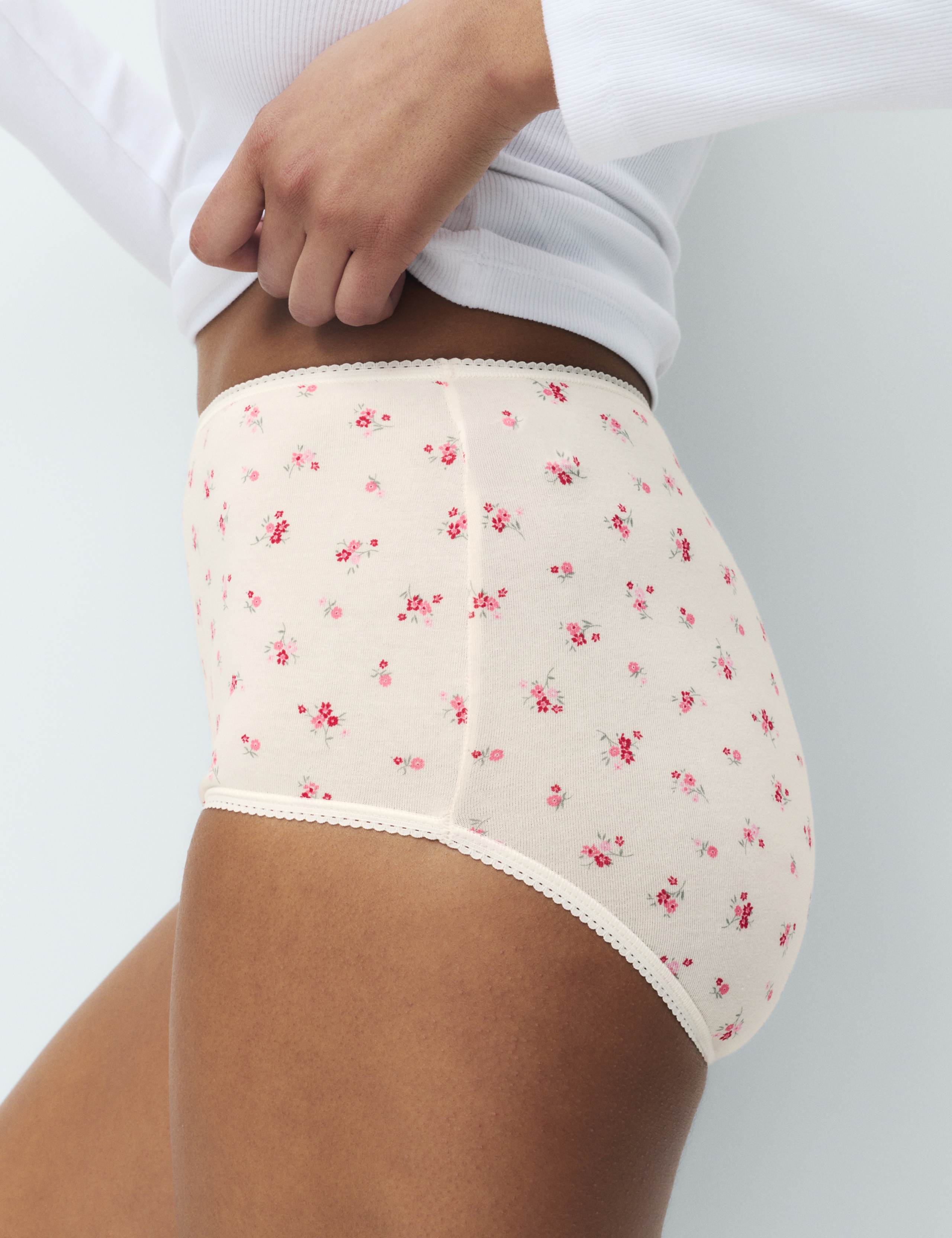 5pk Cotton Lycra™ Full Briefs 3 of 5