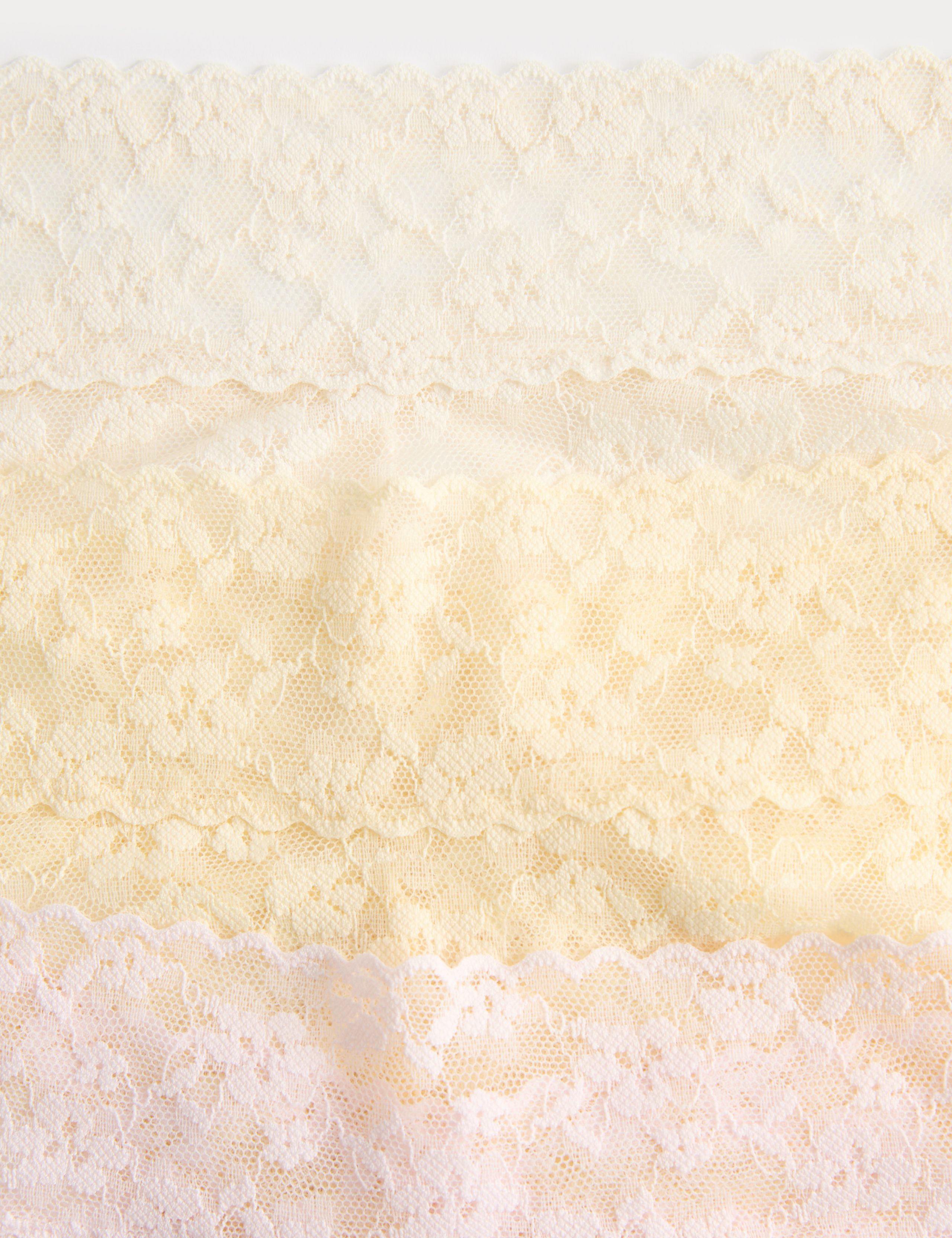 3 Pack Floral Lace Hipster Knickers 6 of 6