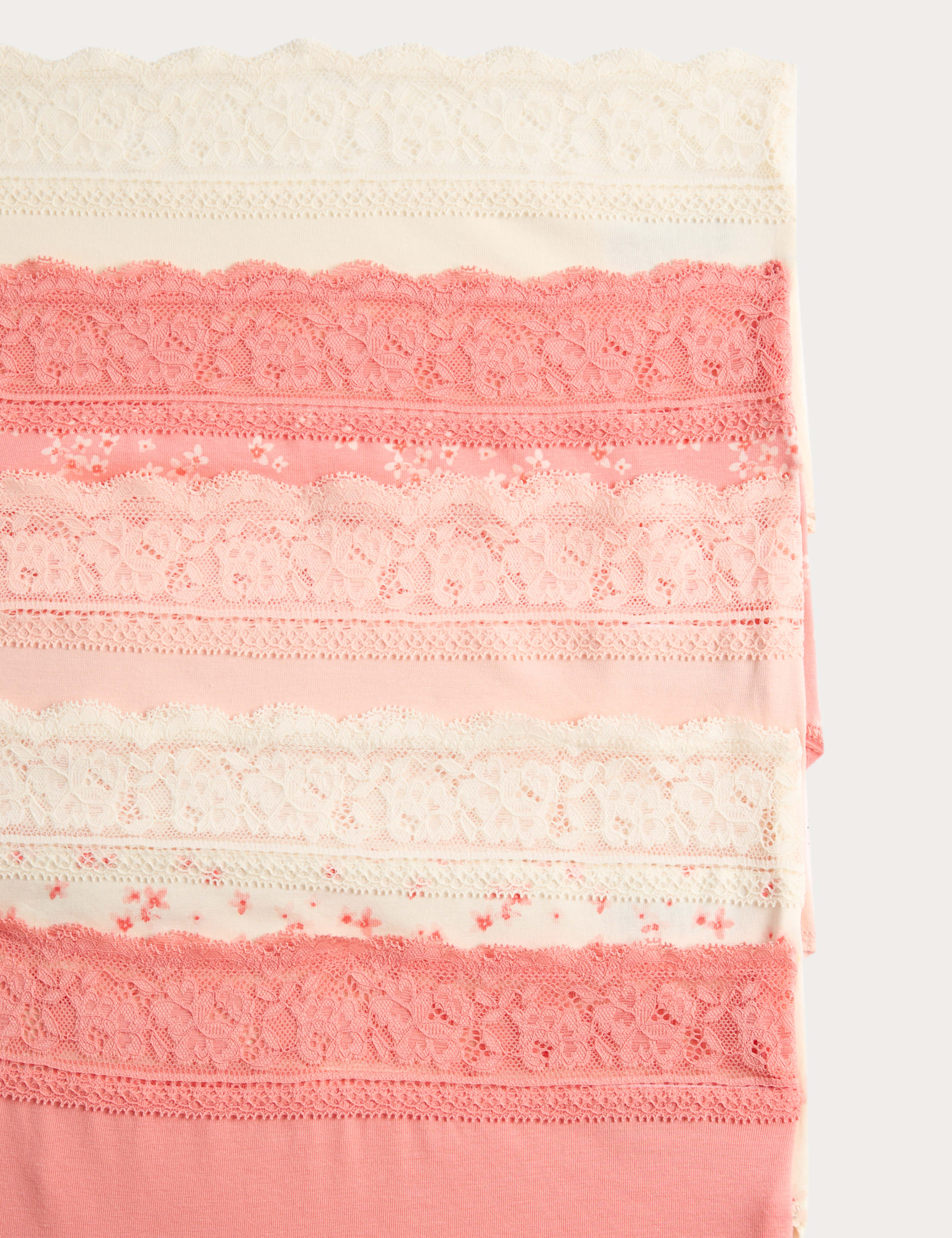 5pk Cotton Rich Printed High Rise Shorts 5 of 5