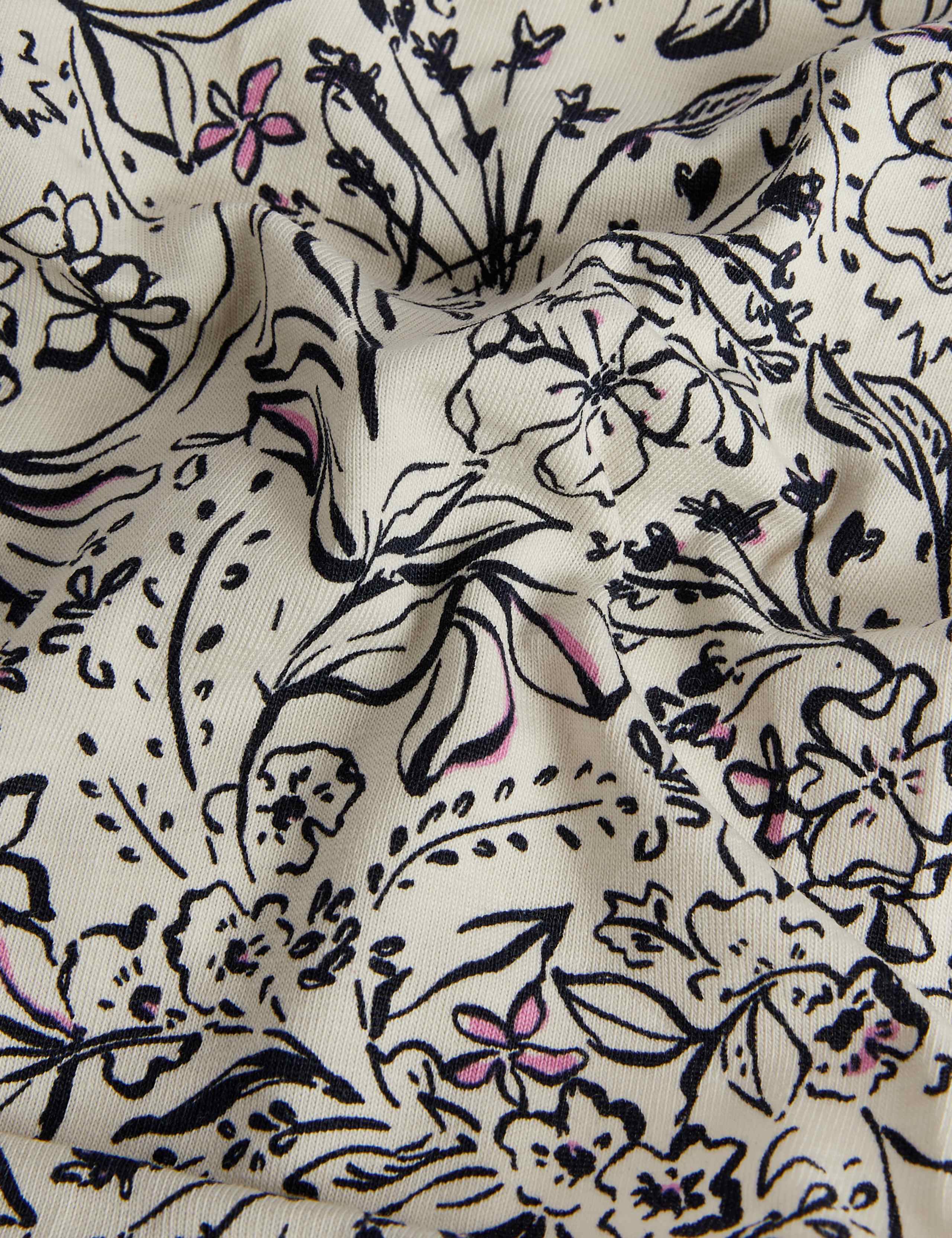 5pk Cotton Blend Printed Bikini Knickers 5 of 5