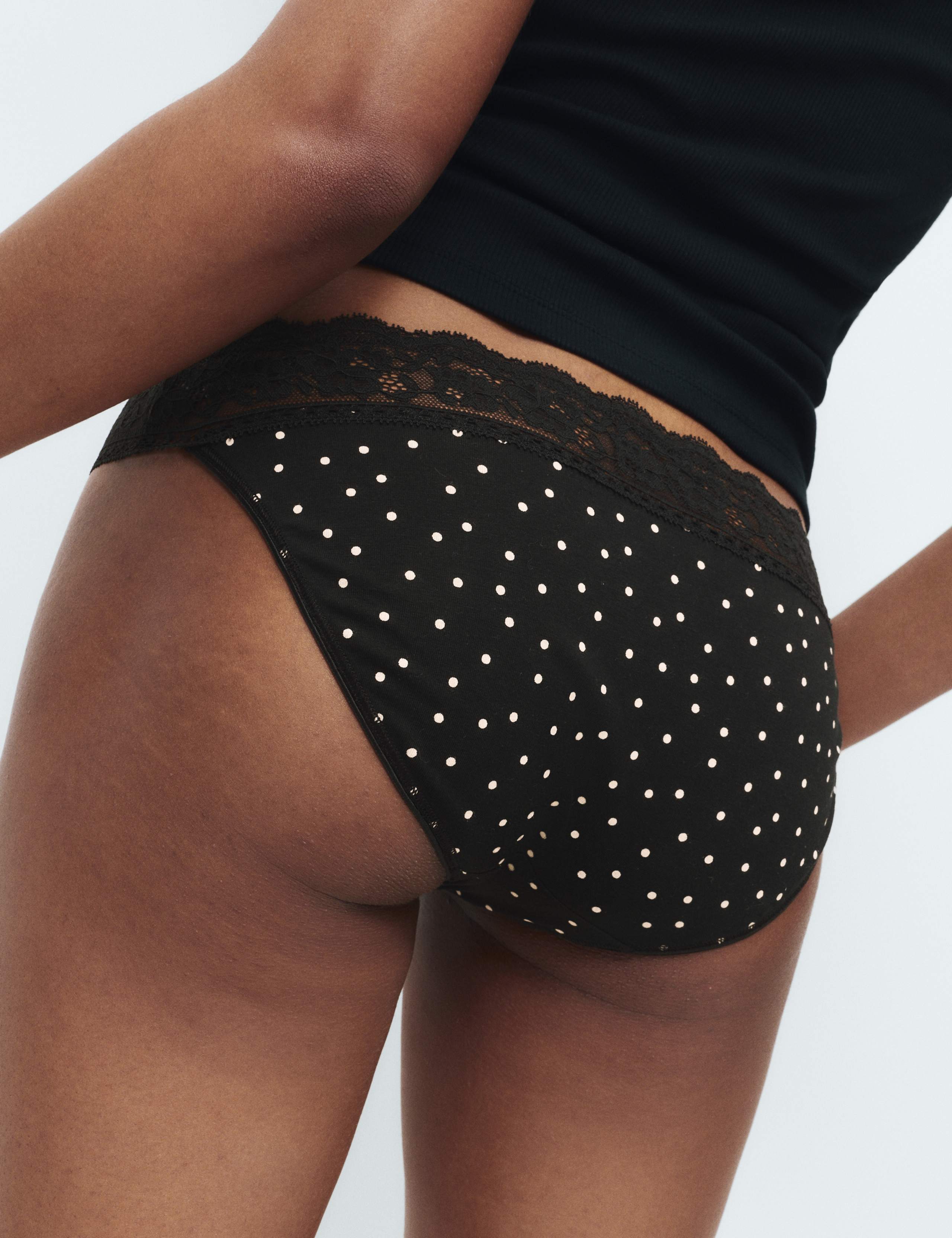 5pk Cotton Blend Printed Bikini Knickers 5 of 5