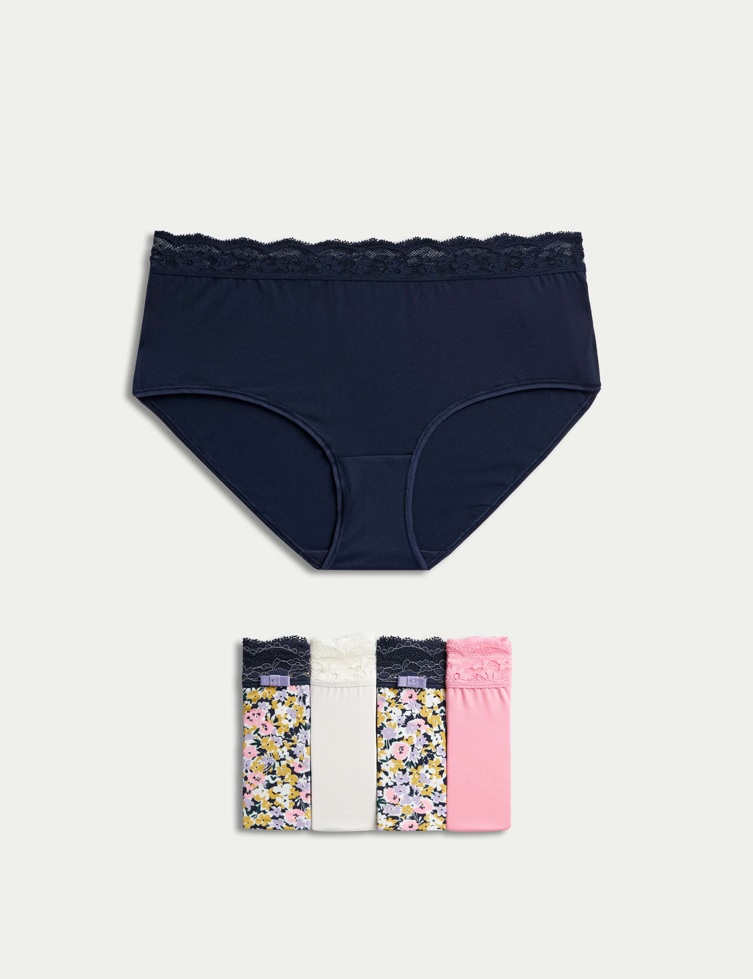 5pk Assorted High Rise Shorts 1 of 5