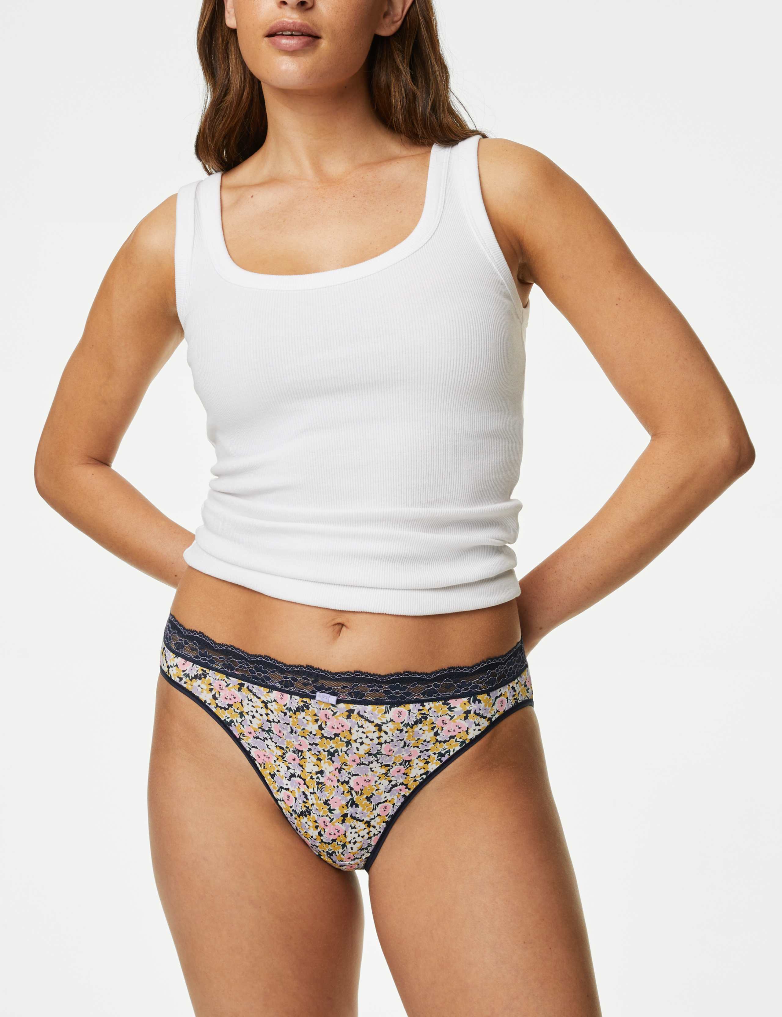 5pk High Leg Knickers 2 of 5