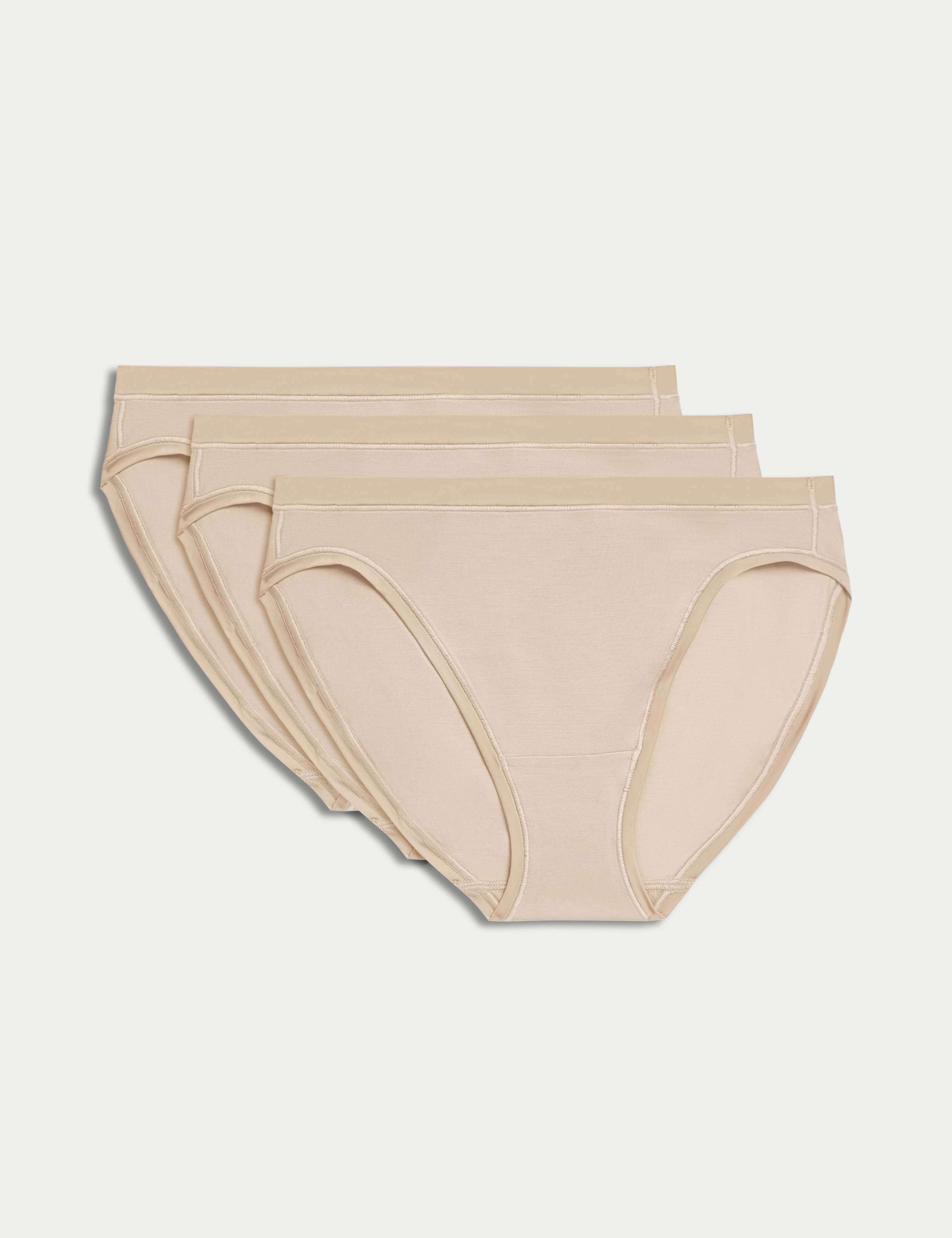 3pk Flexifit™ Modal High Leg Knickers 1 of 3