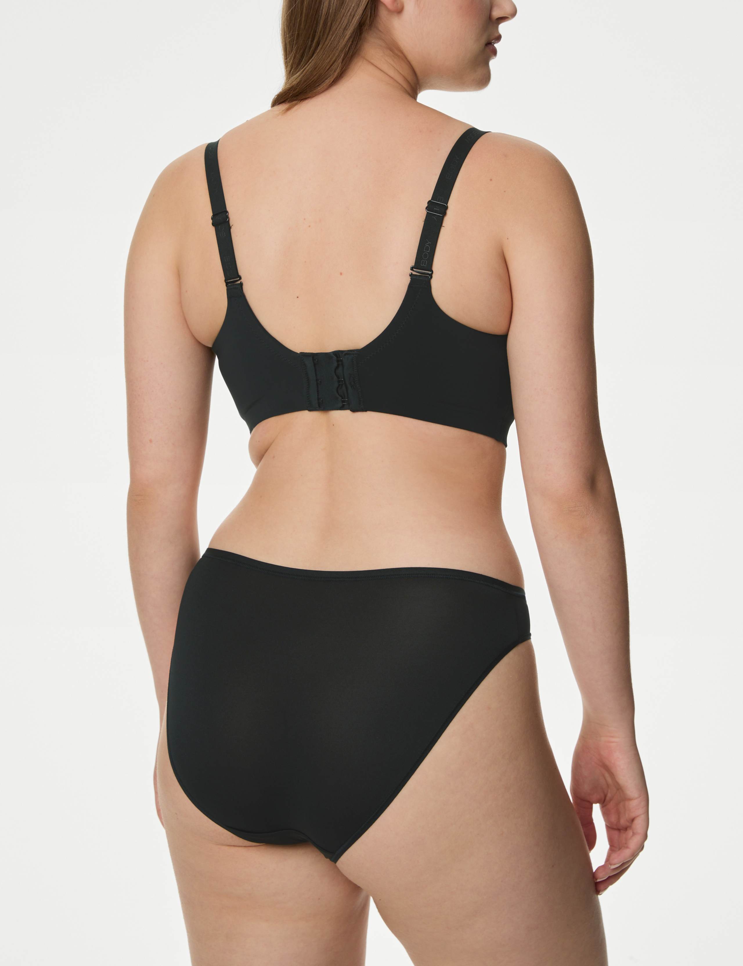 4pk Microfibre High Leg Knickers 4 of 5