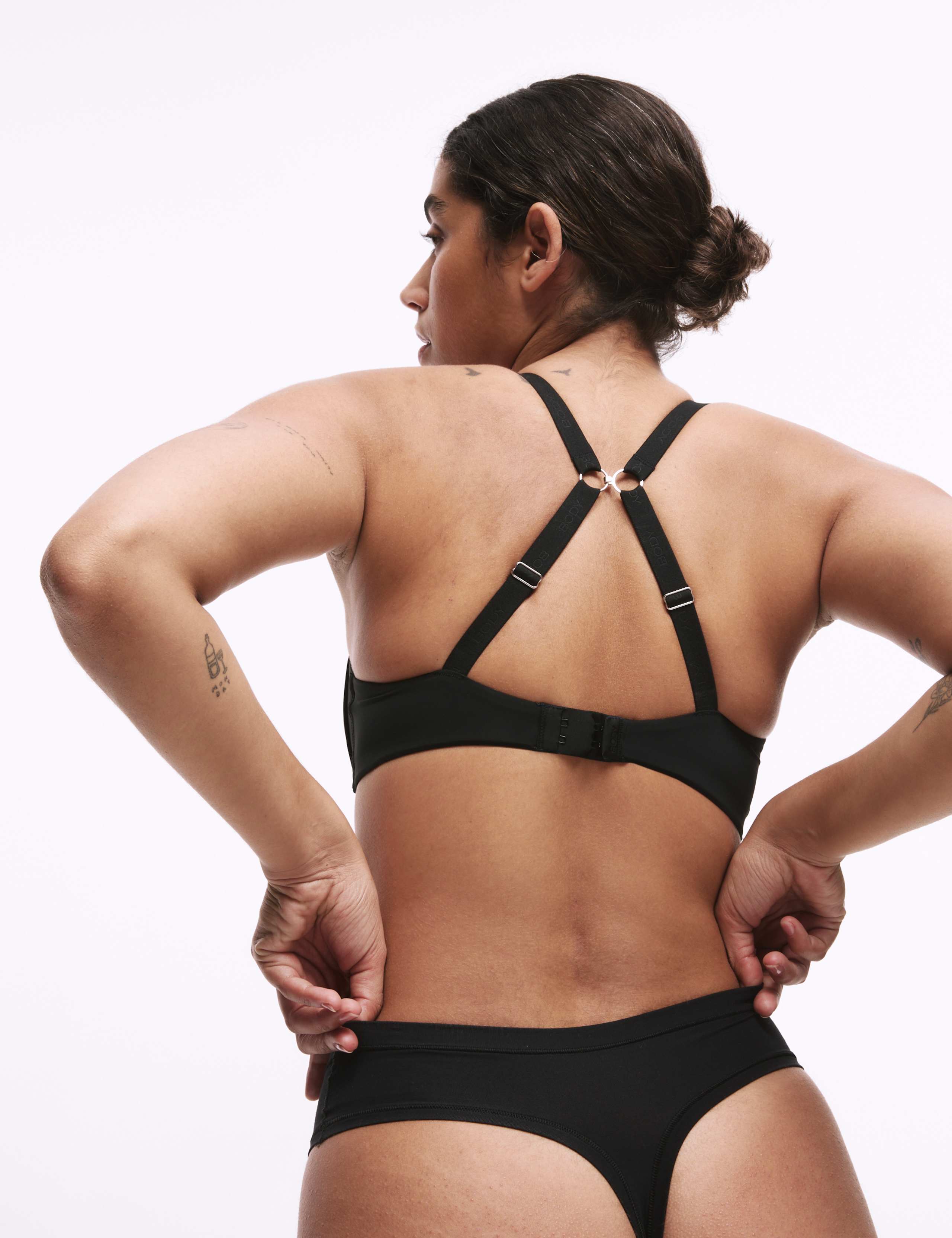 3pk Flexifit™ Modal High Waisted Thongs 4 of 5
