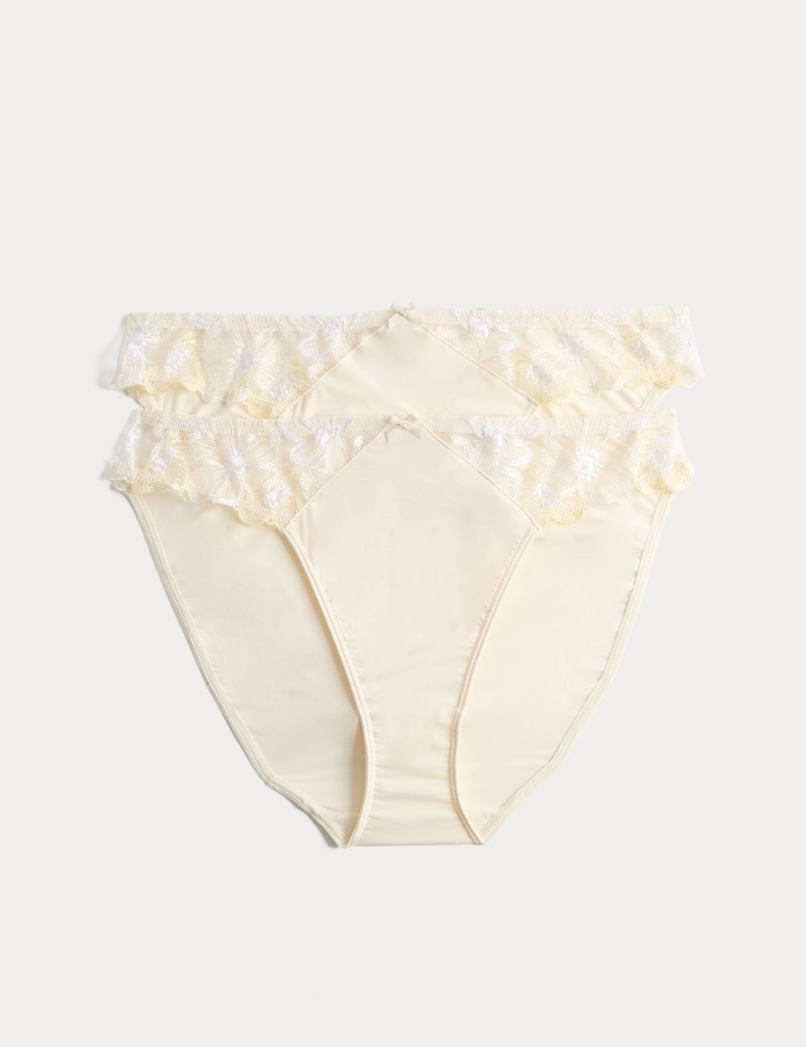 2 Pack Embrace High Leg Knickers 1 of 5