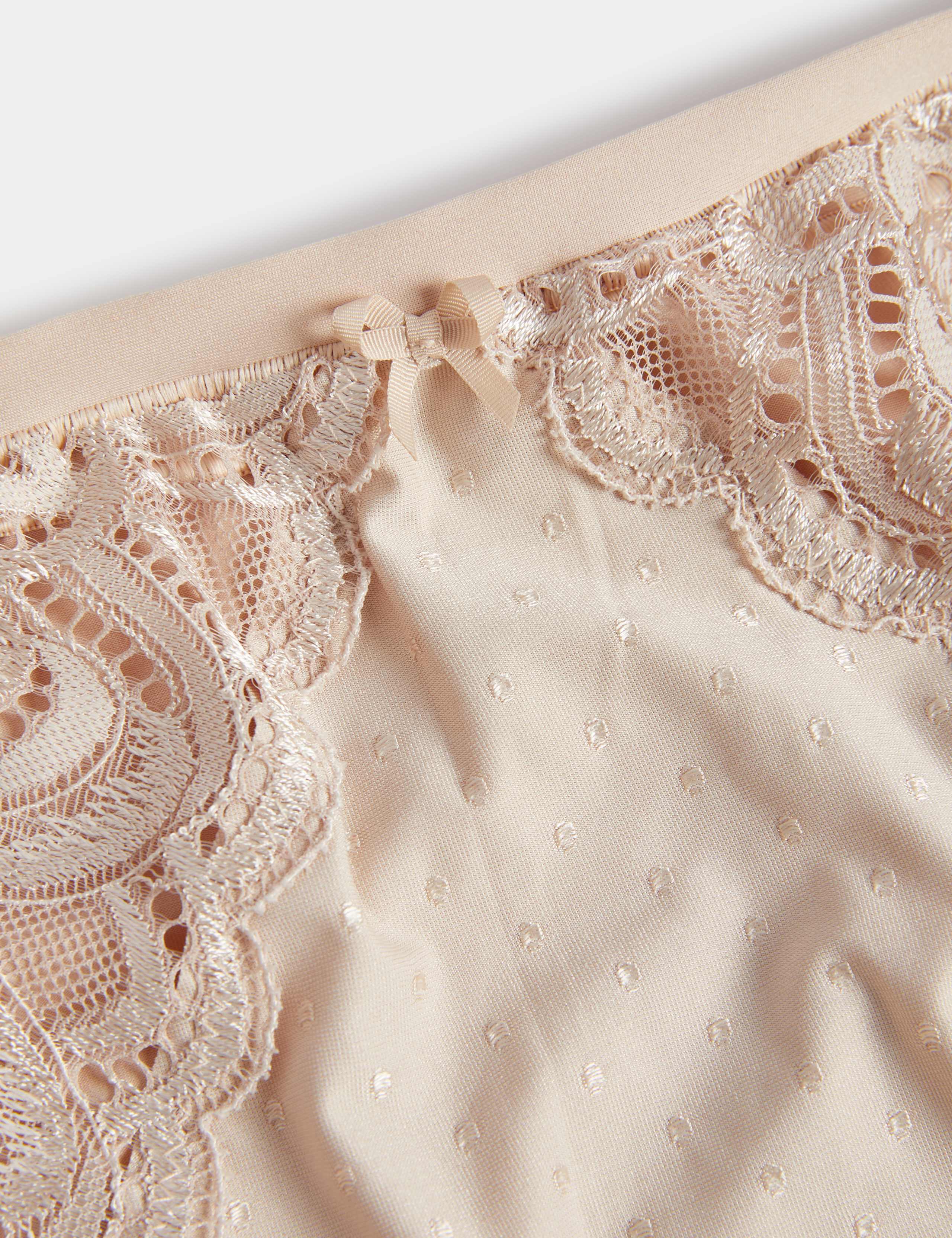 3pk Amelia Lace Full Briefs 6 of 6